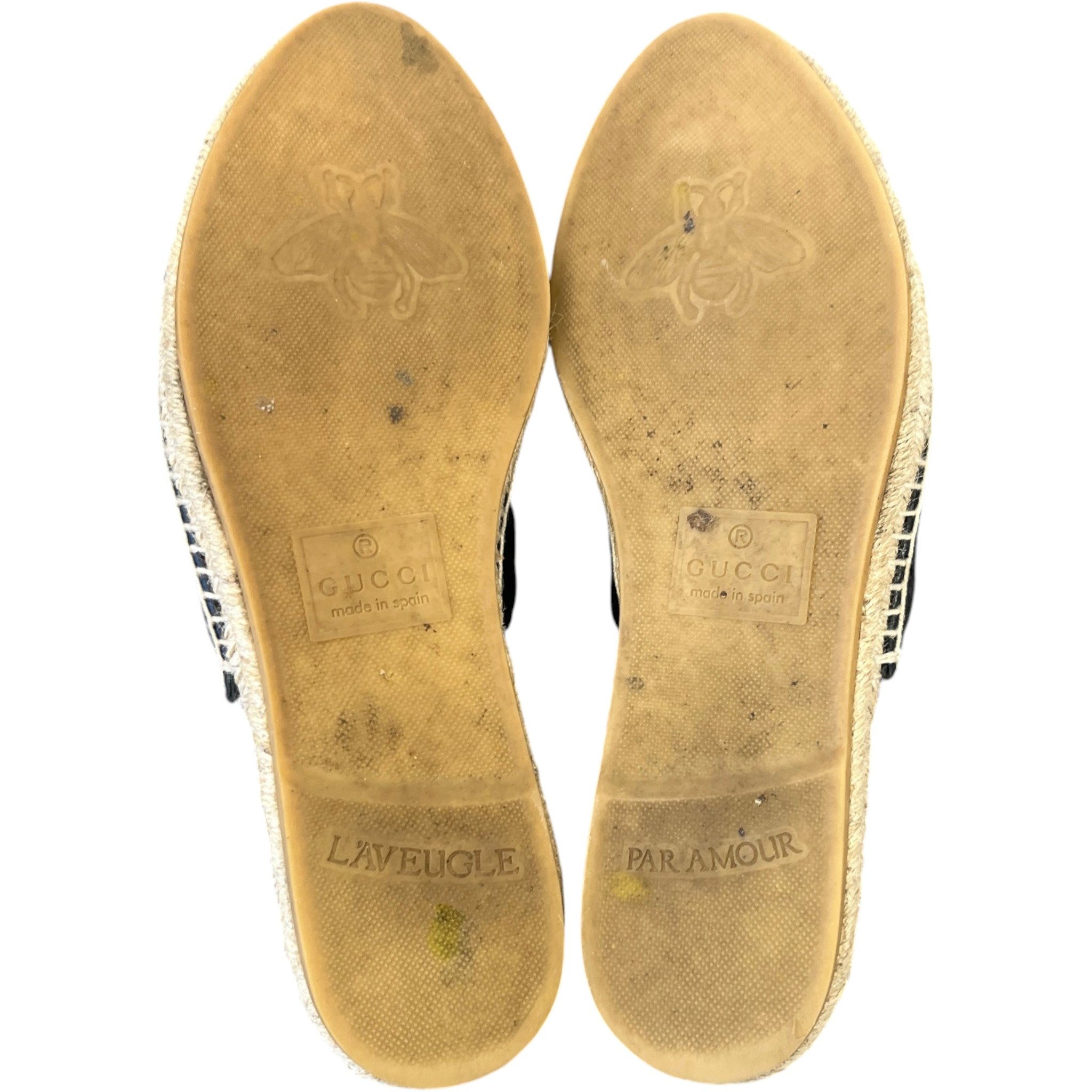 Women's Gg Marmont Loafers Black Size EU 39 / UK 6