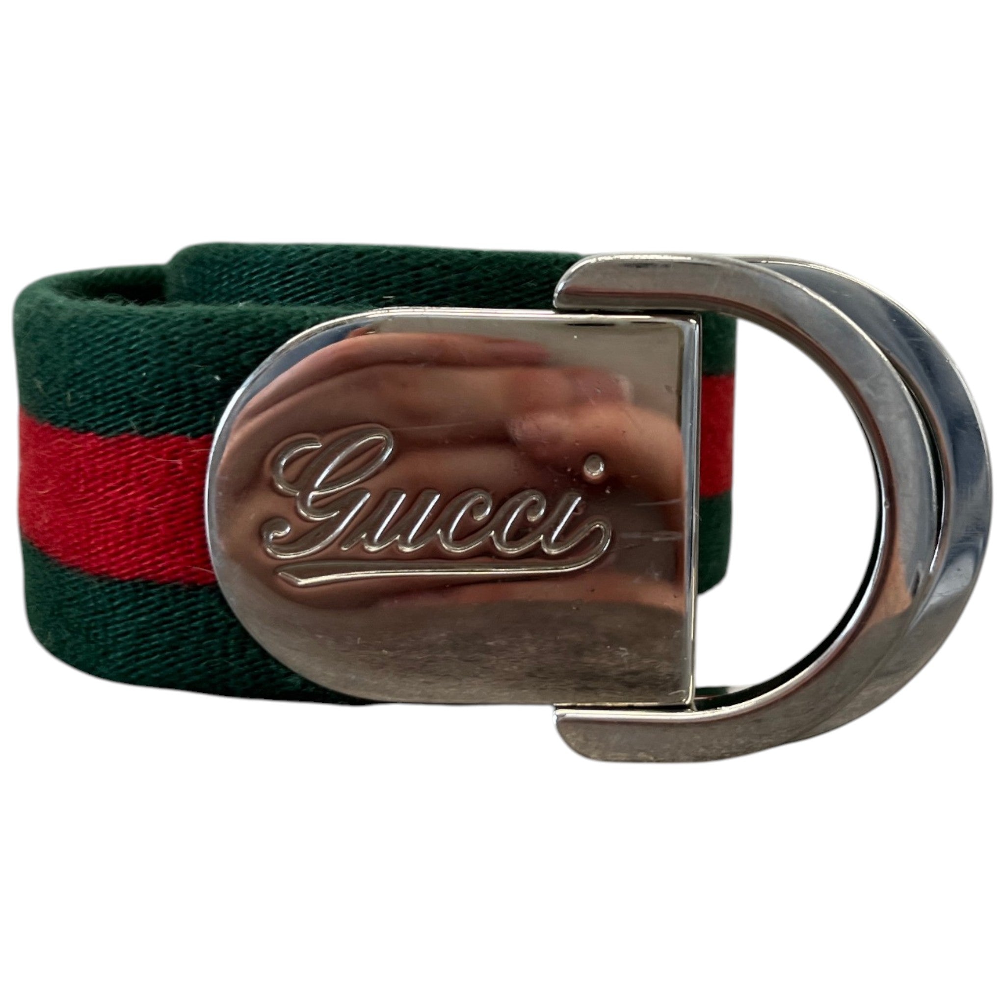 Women's Web Belt Green Size 85CM / UK 10