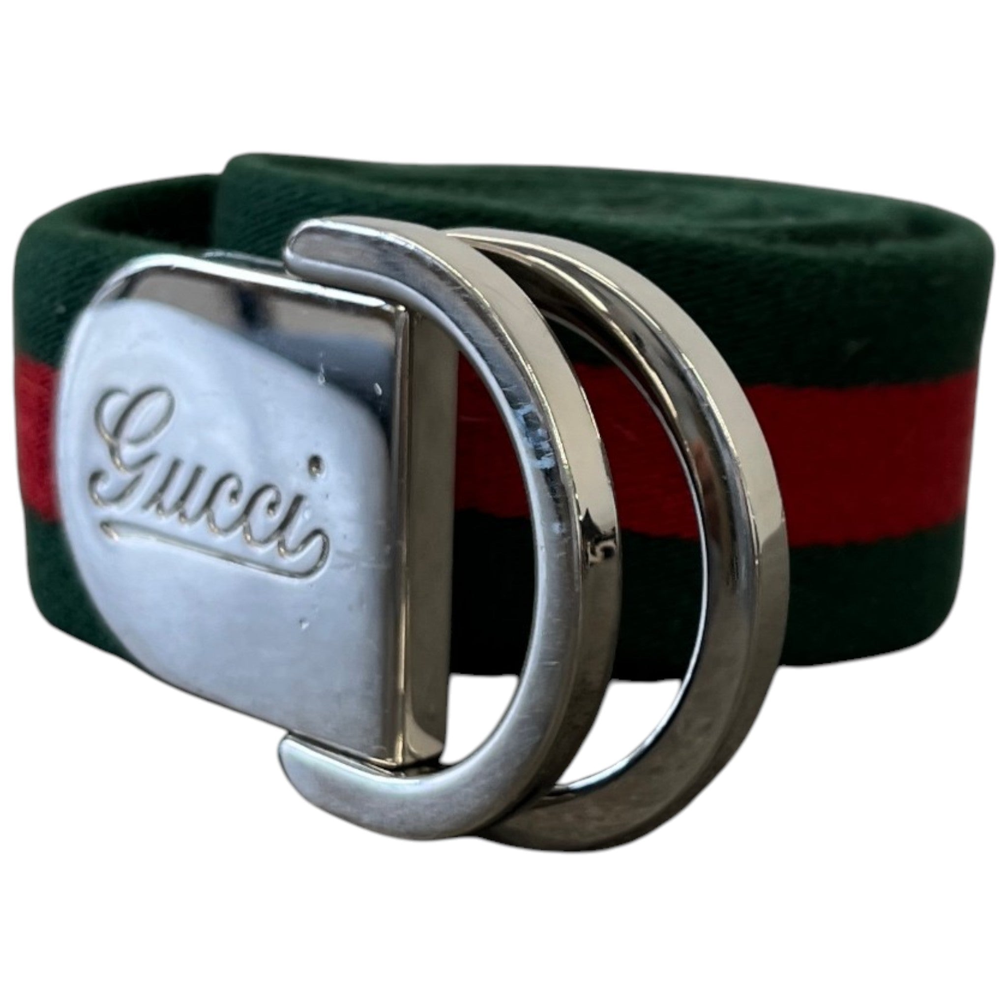 Women's Web Belt Green Size 85CM / UK 10