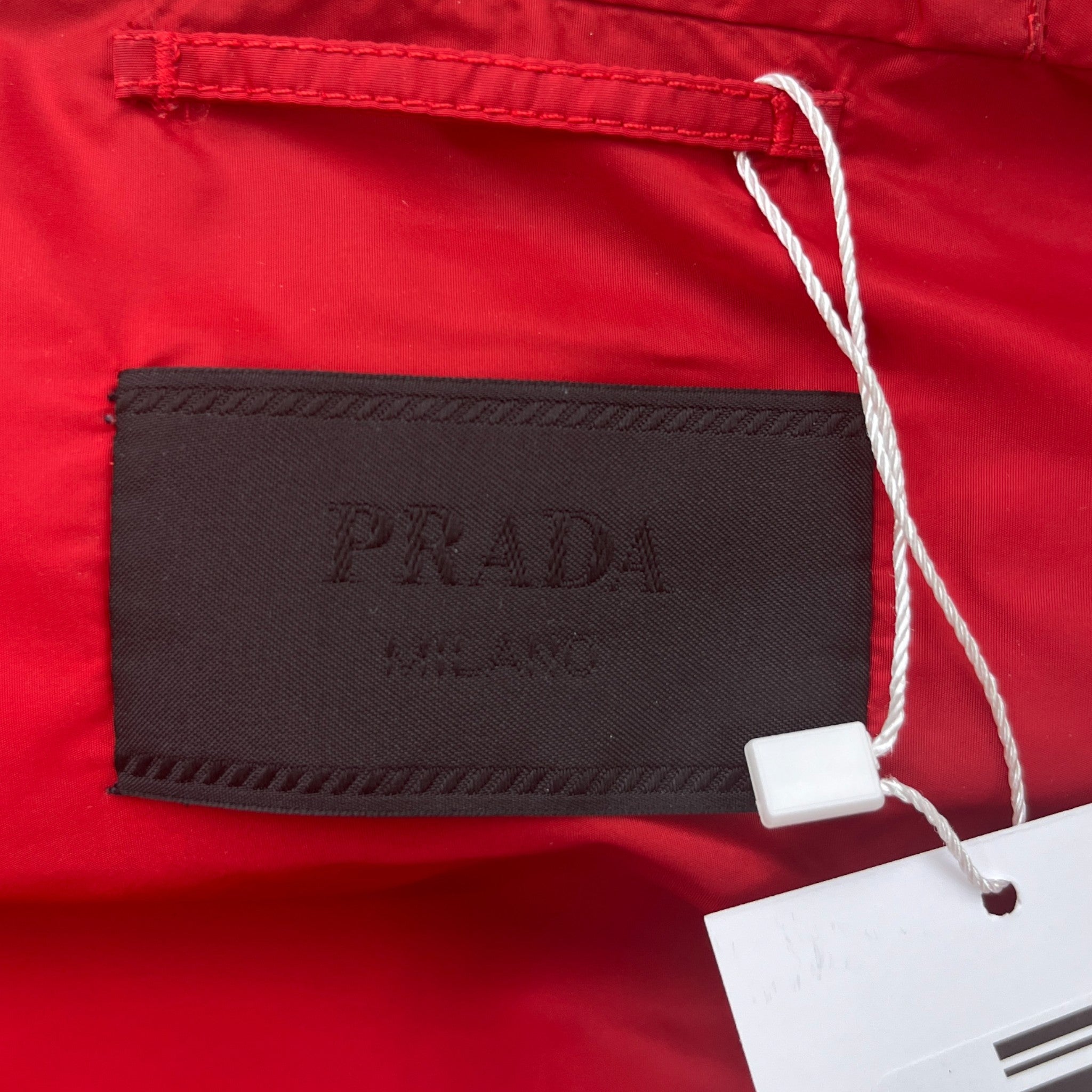 Men's Printed Logo Jacket Red Size IT 46 / S