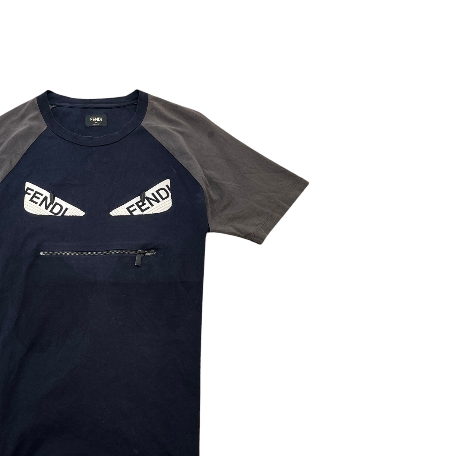 Men's Monster Eye T-Shirt Navy Size M