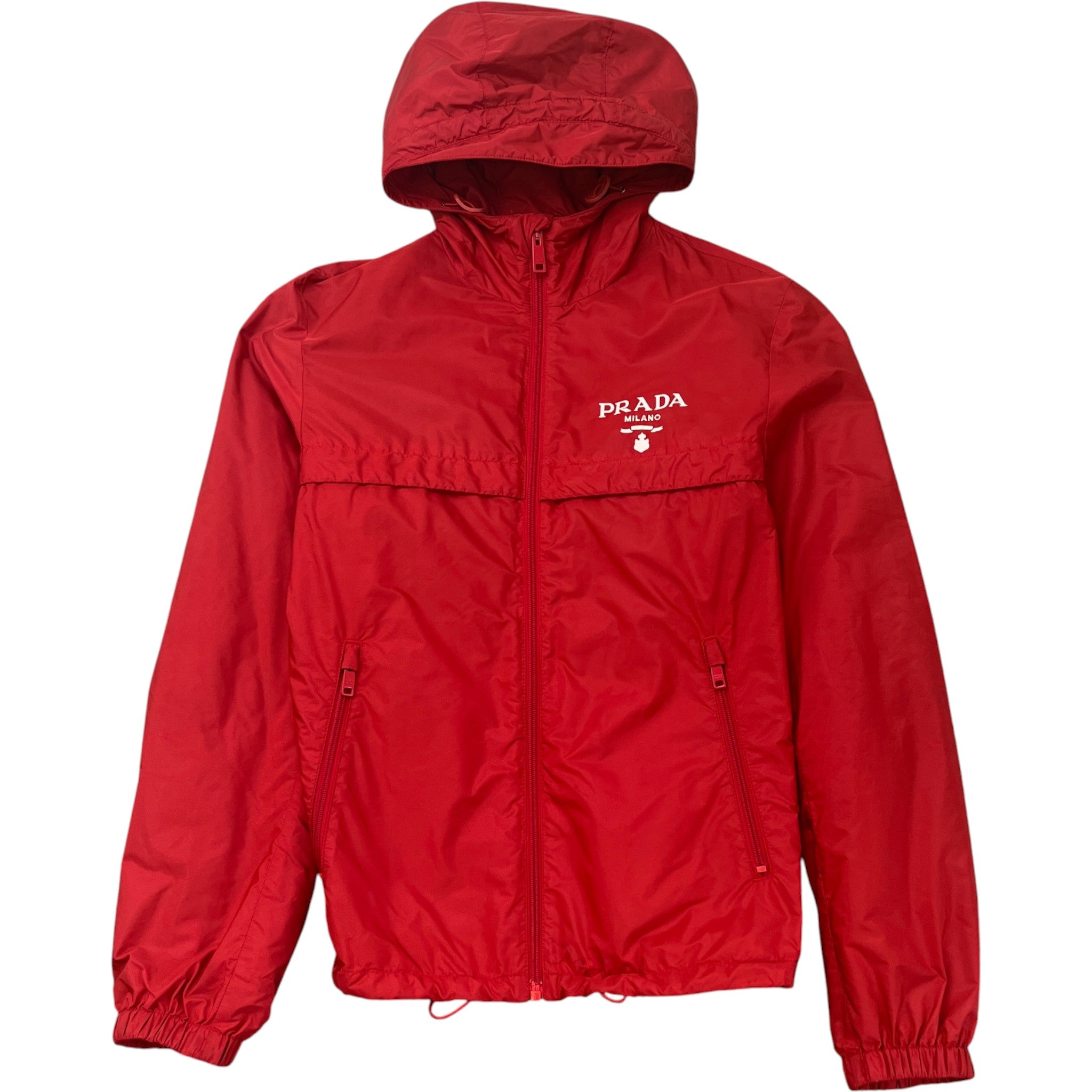 Men's Printed Logo Jacket Red Size IT 46 / S