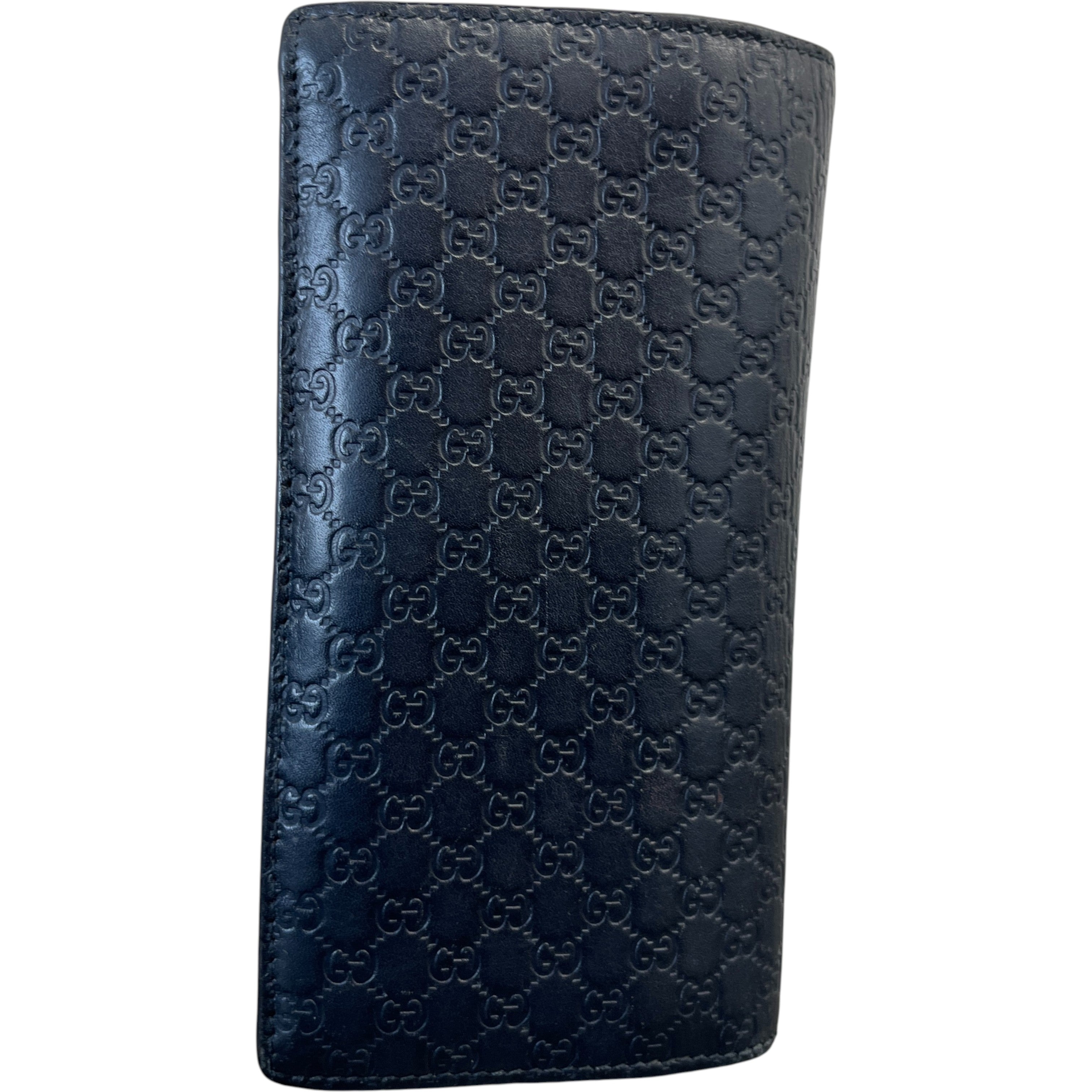 Women's Gg Microguccissima Purse Navy