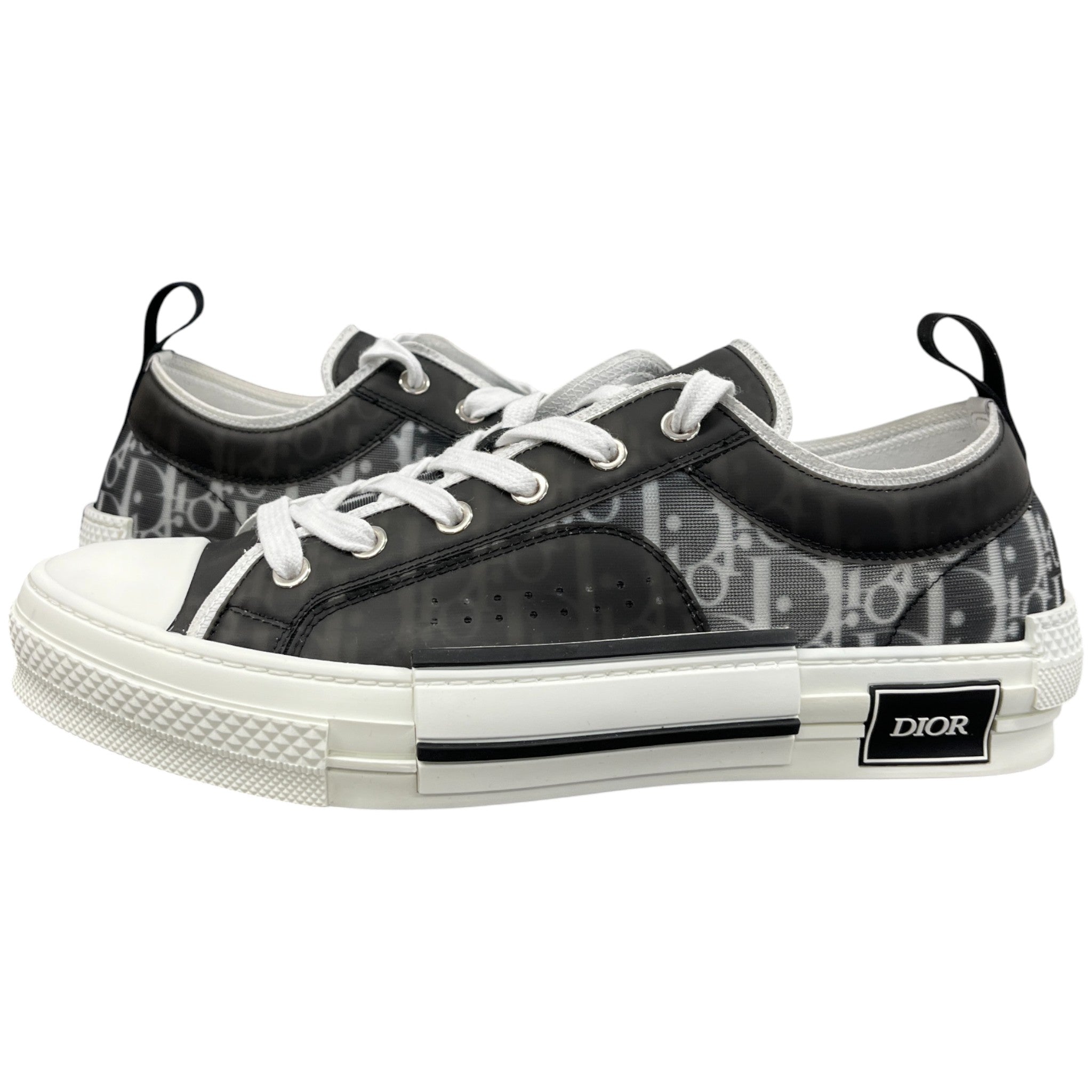 Men's B23 Oblique Low Trainers Black Size EU 42 / UK 8