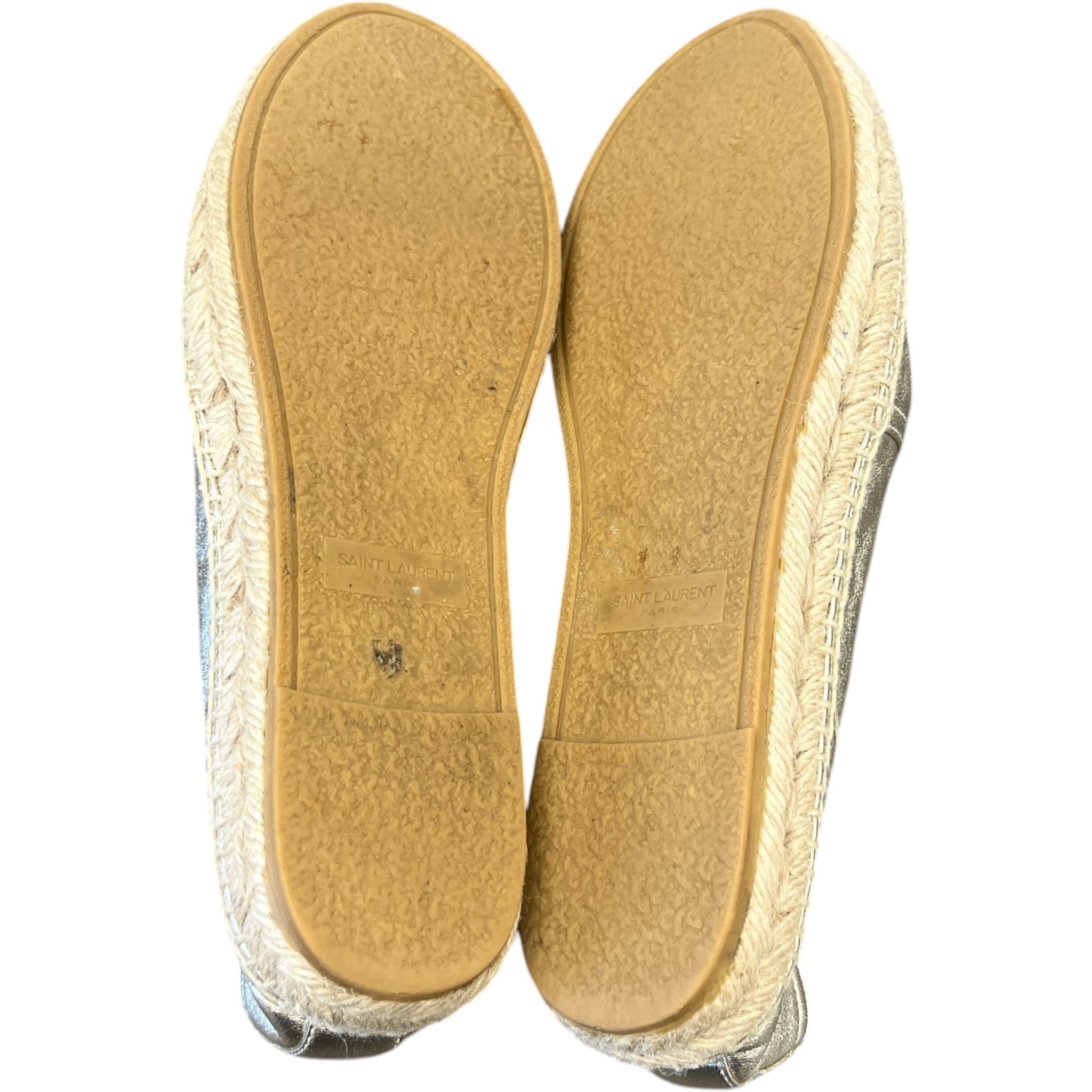 Women's Cassandra Espadrilles Loafers Gold Size EU 39 / UK 6