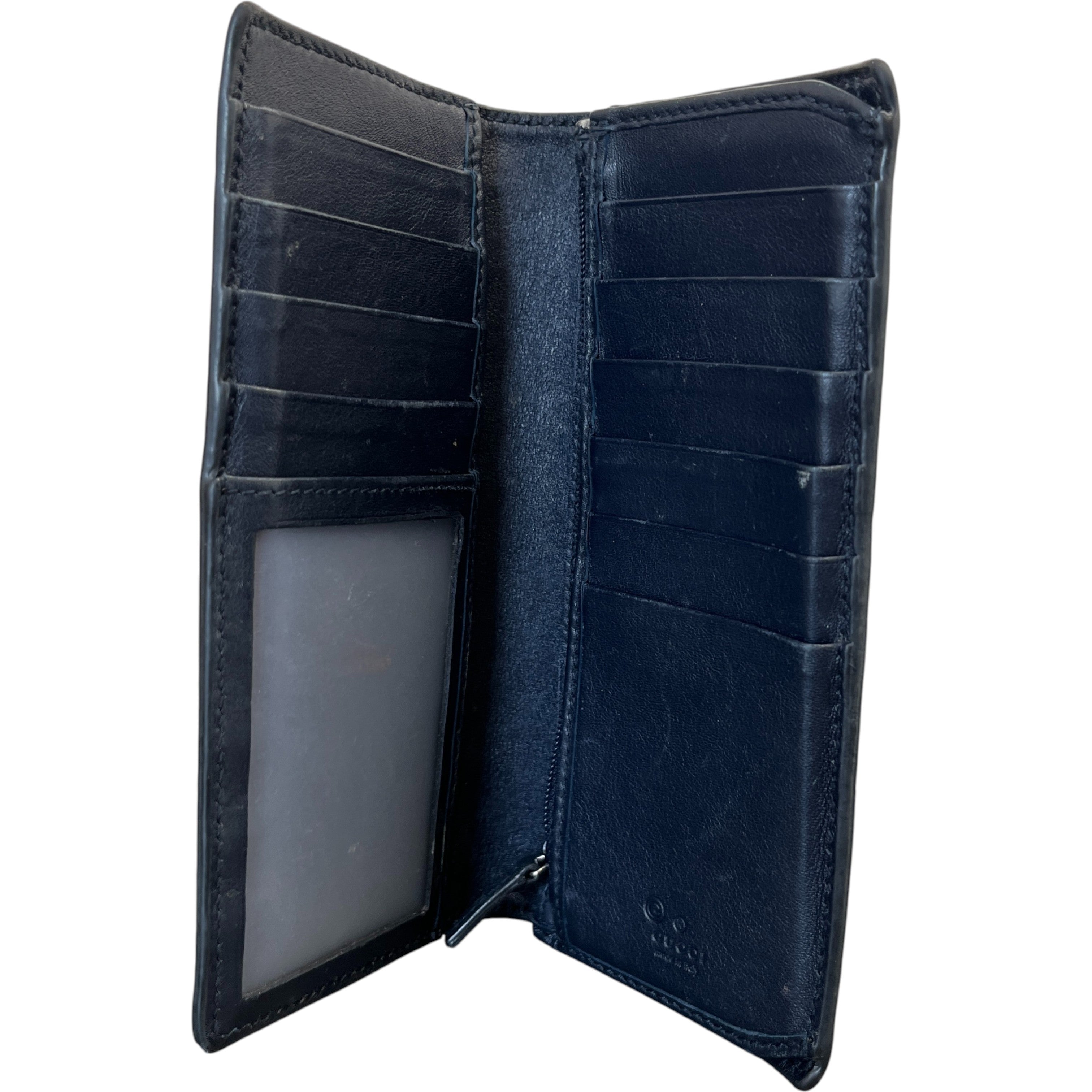 Women's Gg Microguccissima Purse Navy