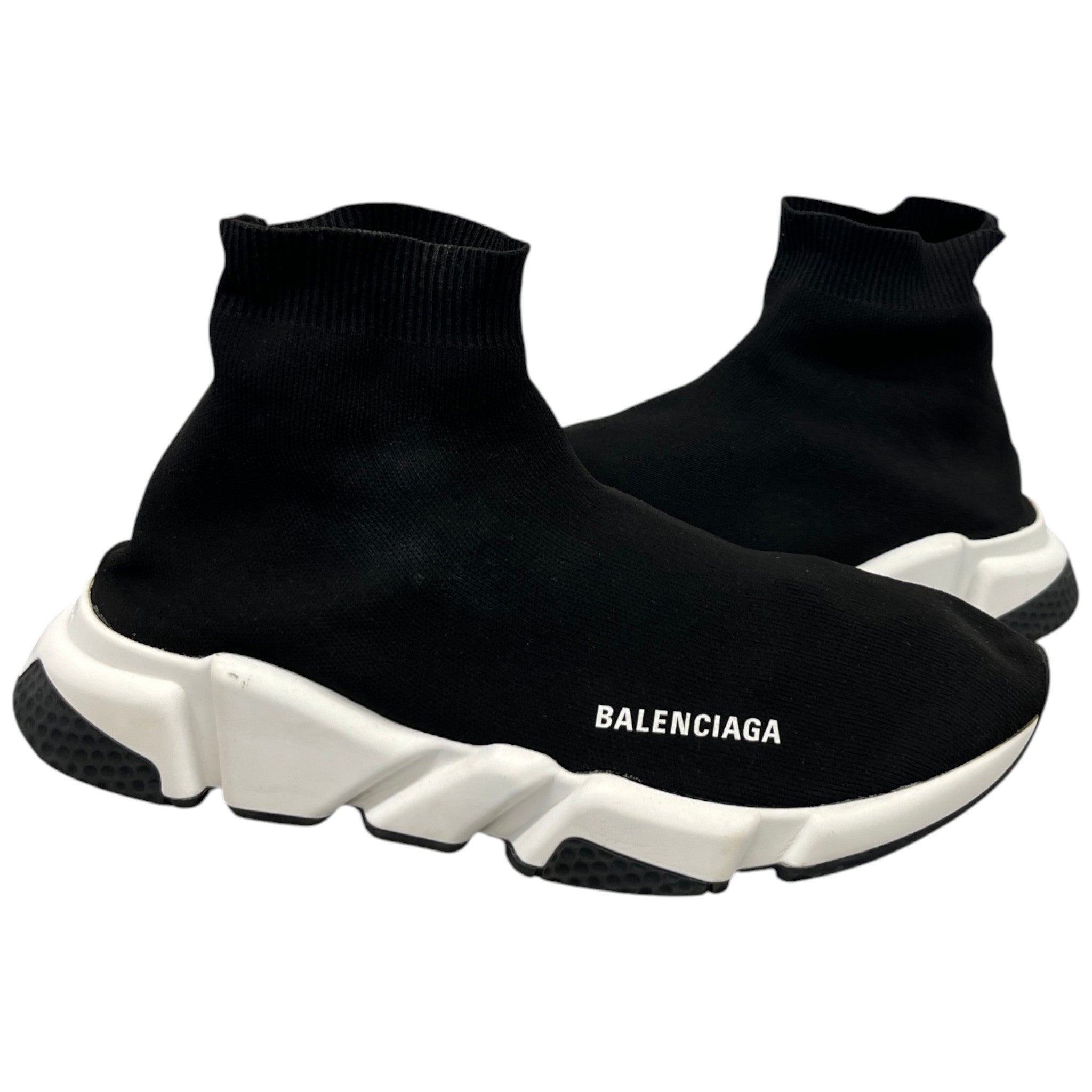 Men's Speed Sock High Trainers Black Size EU 42 / UK 8