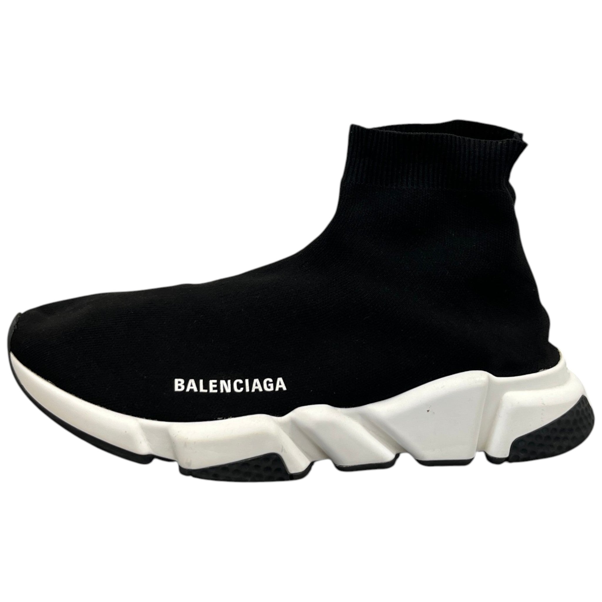 Men's Speed Sock High Trainers Black Size EU 42 / UK 8