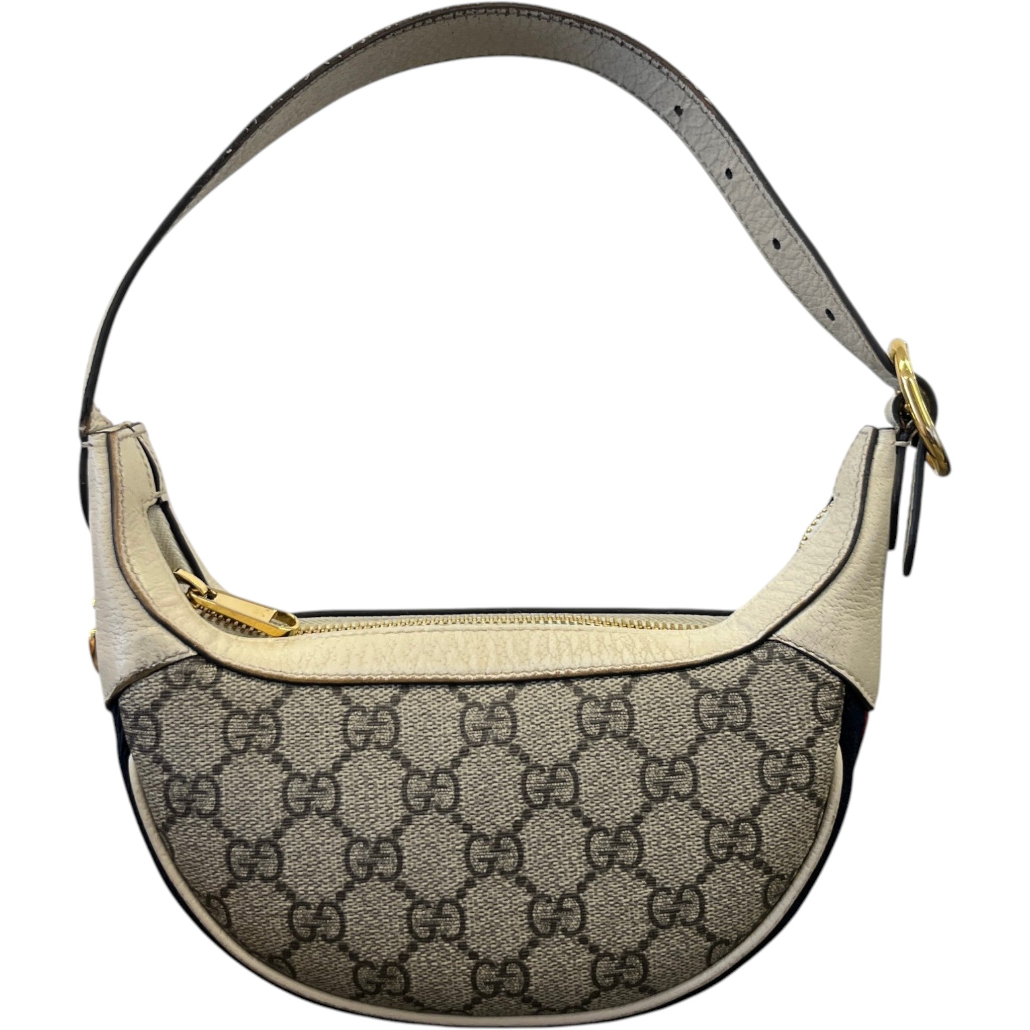 Women's Ophidia Half Moon Bag White