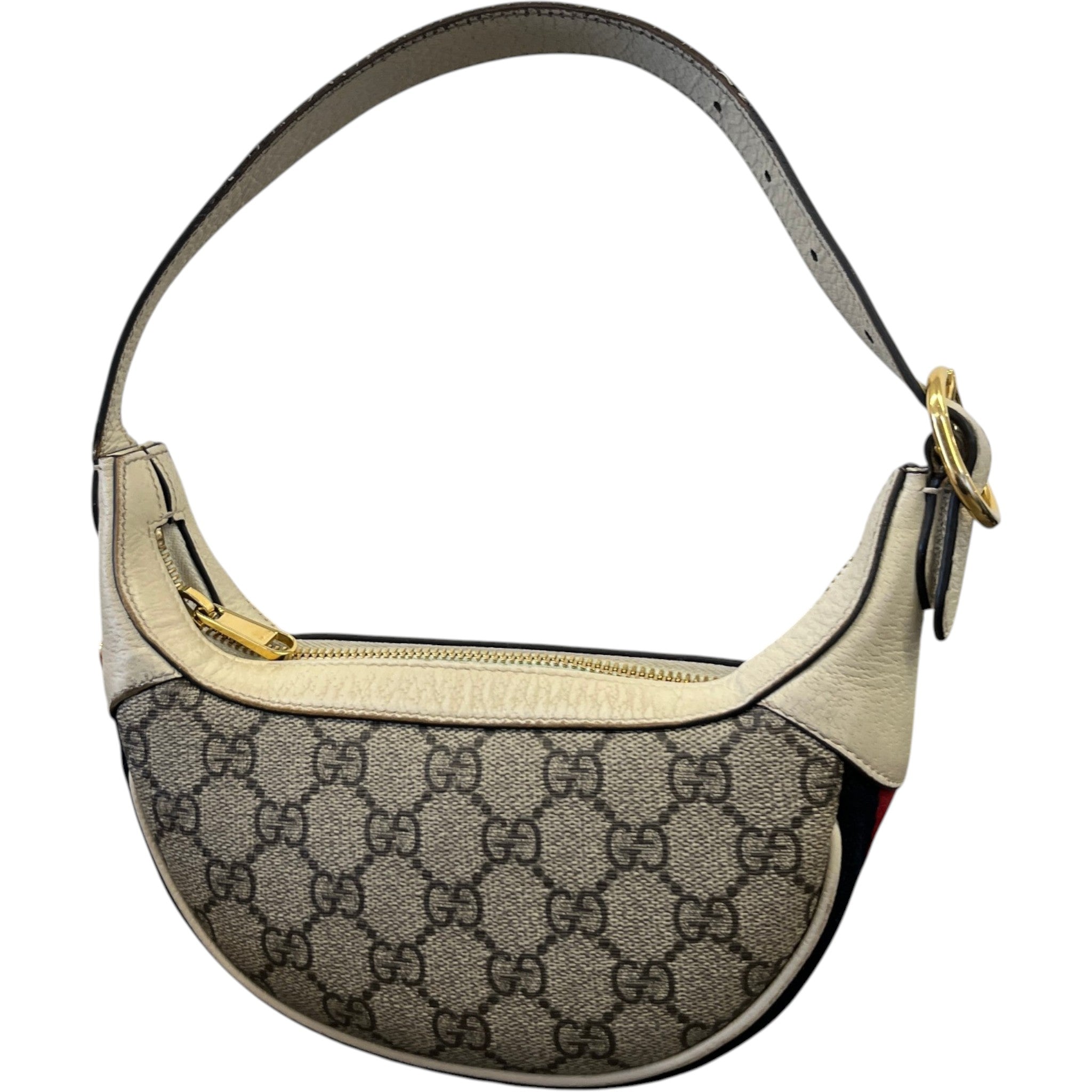 Women's Ophidia Half Moon Bag White