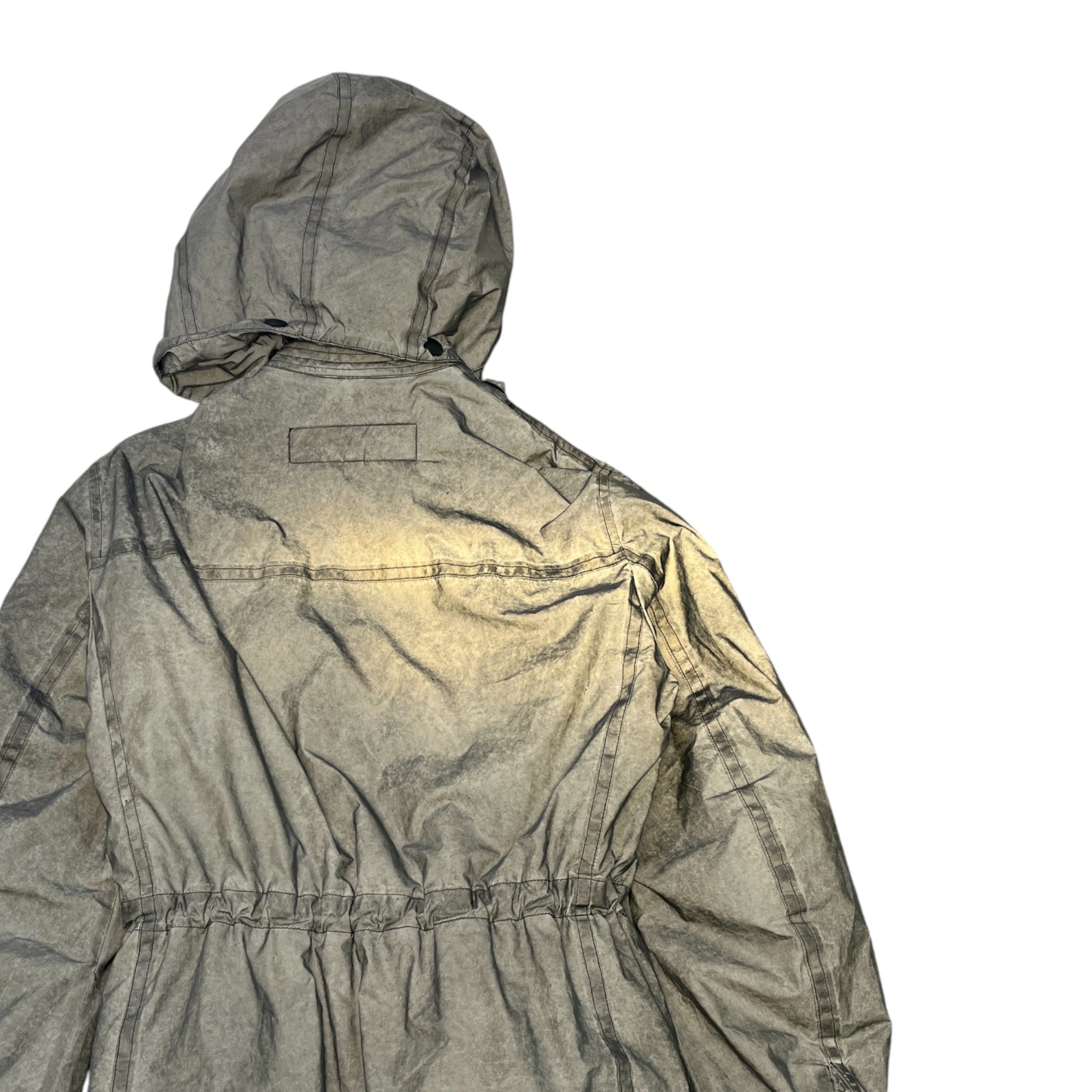 Men's Sport Reflective Jacket Silver Size XL