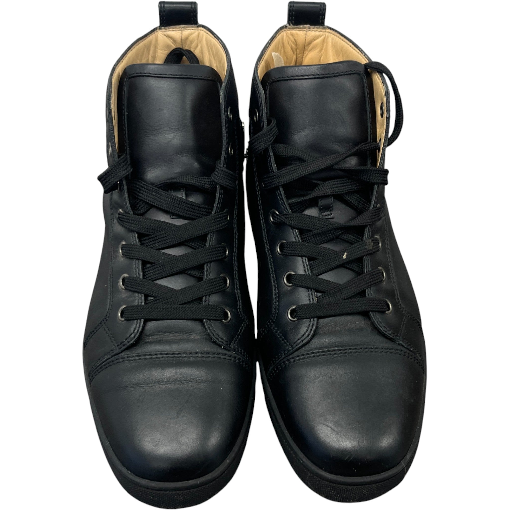 Men's Louis Flat High Trainers Black Size EU 43 / UK 9