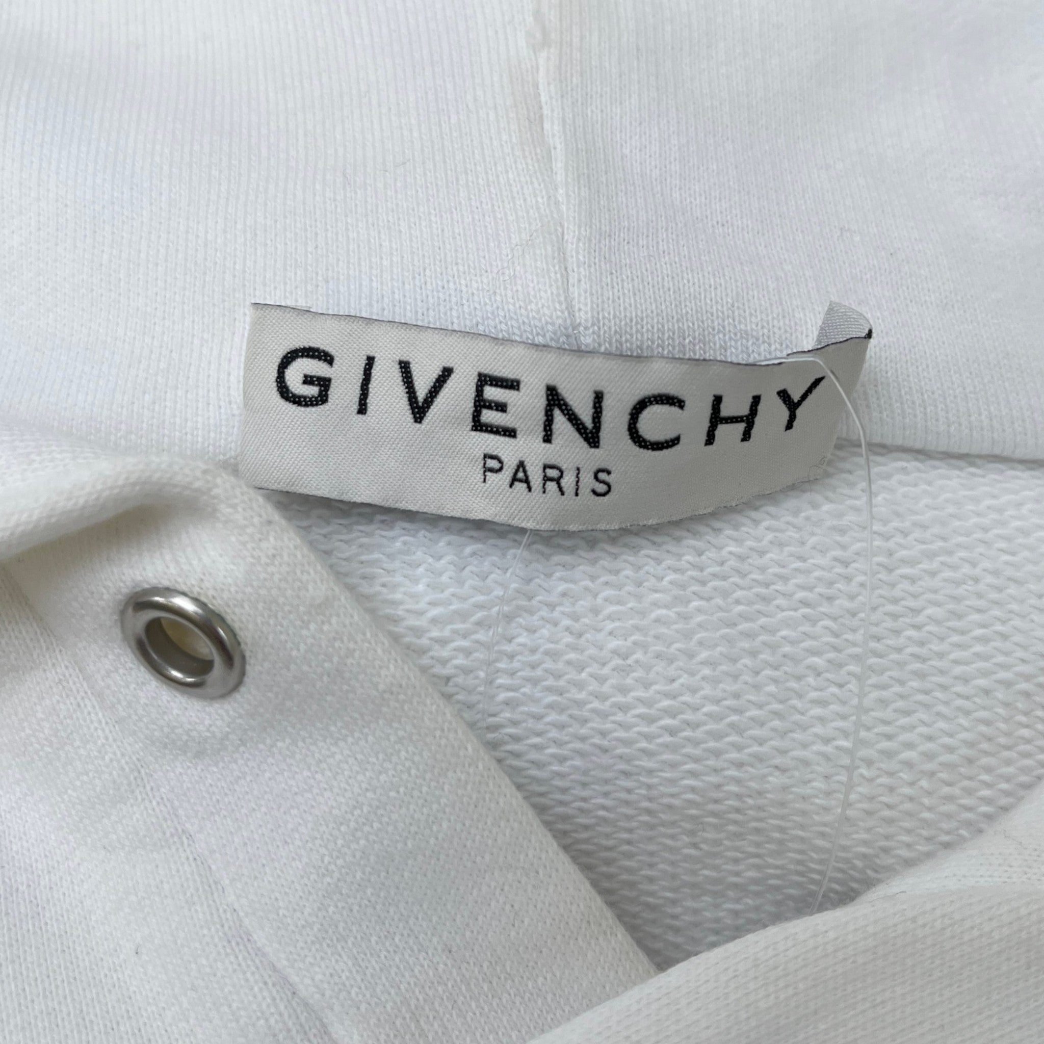 Men's 3 Avenue George V Hoodie White Size S