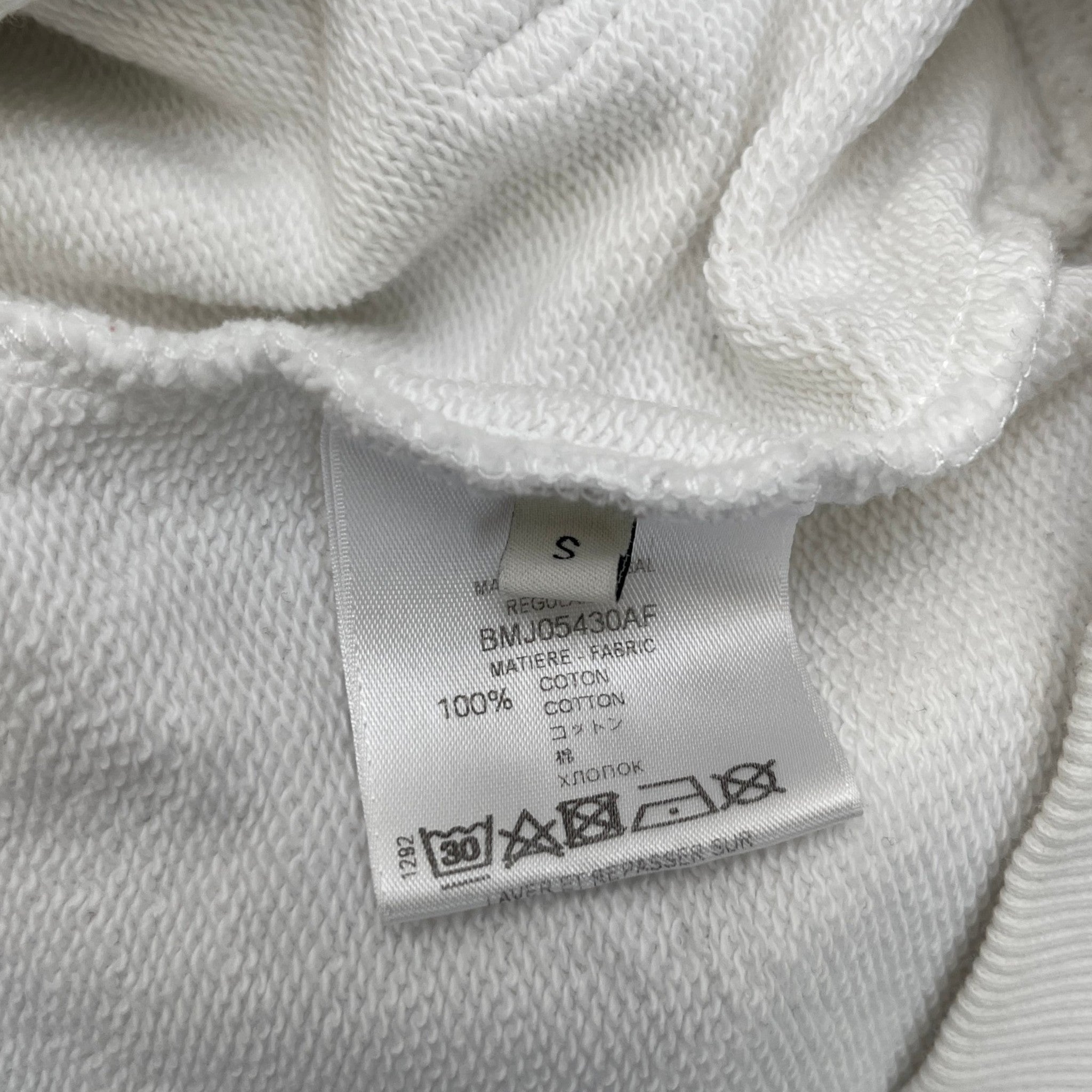 Men's 3 Avenue George V Hoodie White Size S