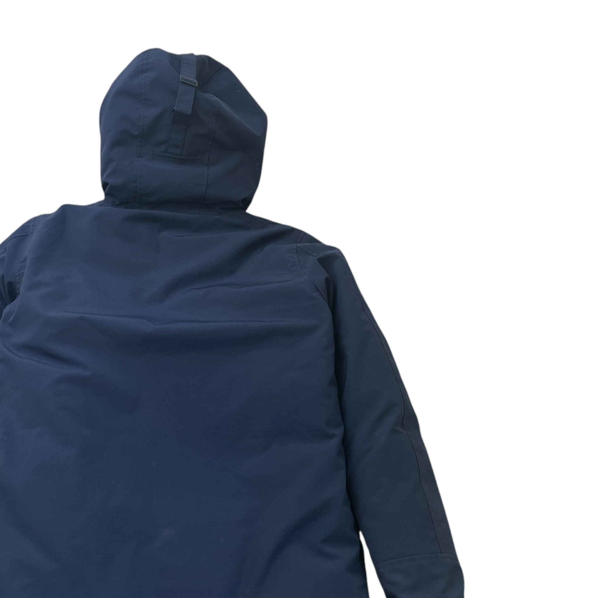 Men's Langford Parka Down Jacket Navy Size L