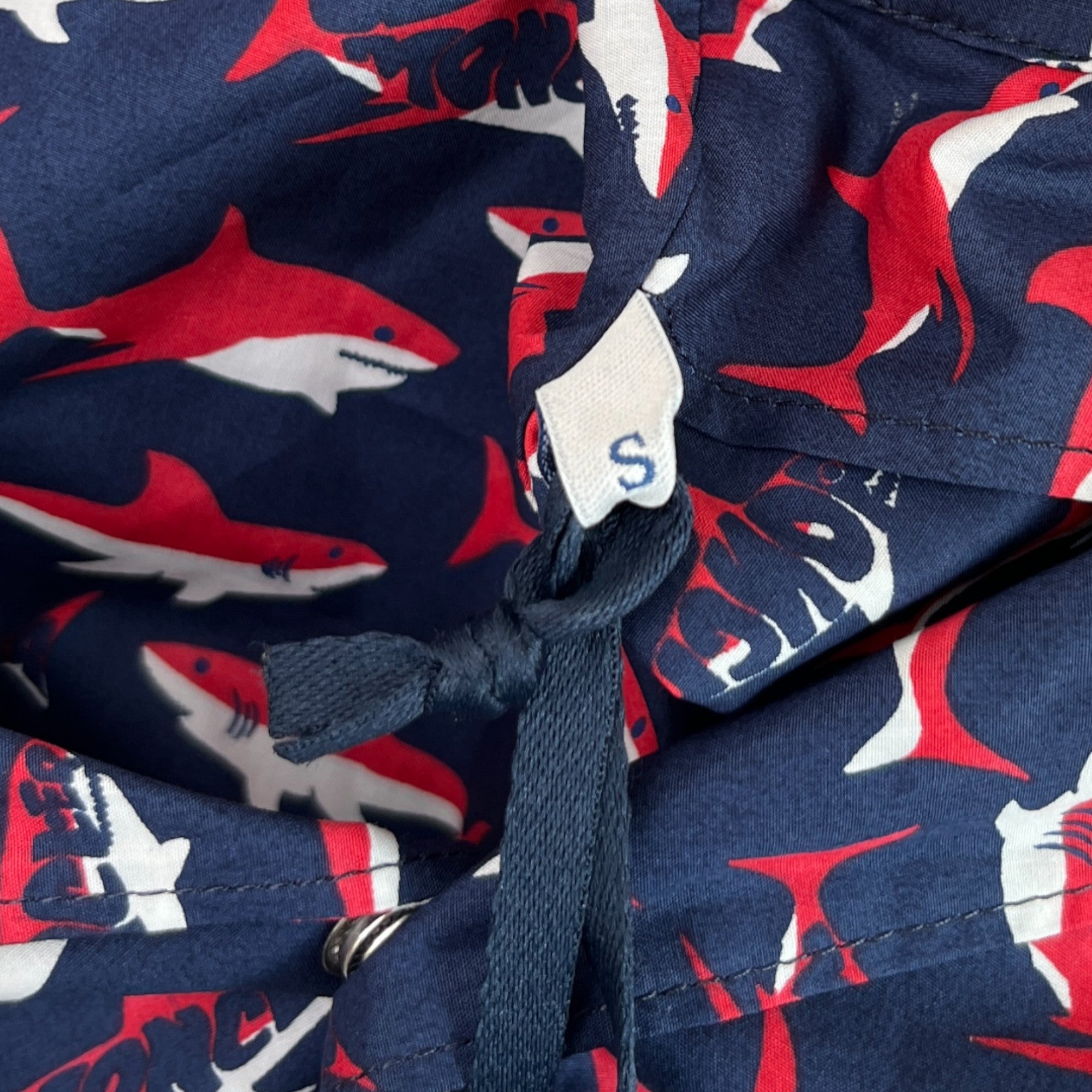 Men's Camica Short Sleeve Shirt Navy Size S