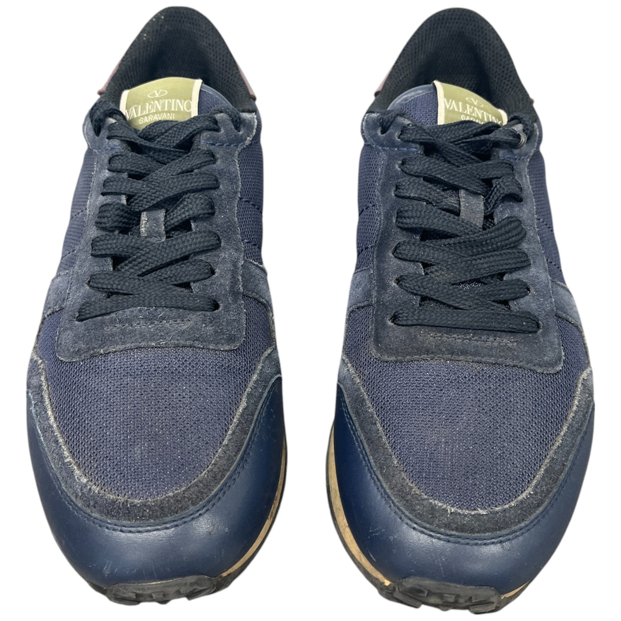 Men's Rockstud Low Trainers Navy Size EU 39 / UK 5