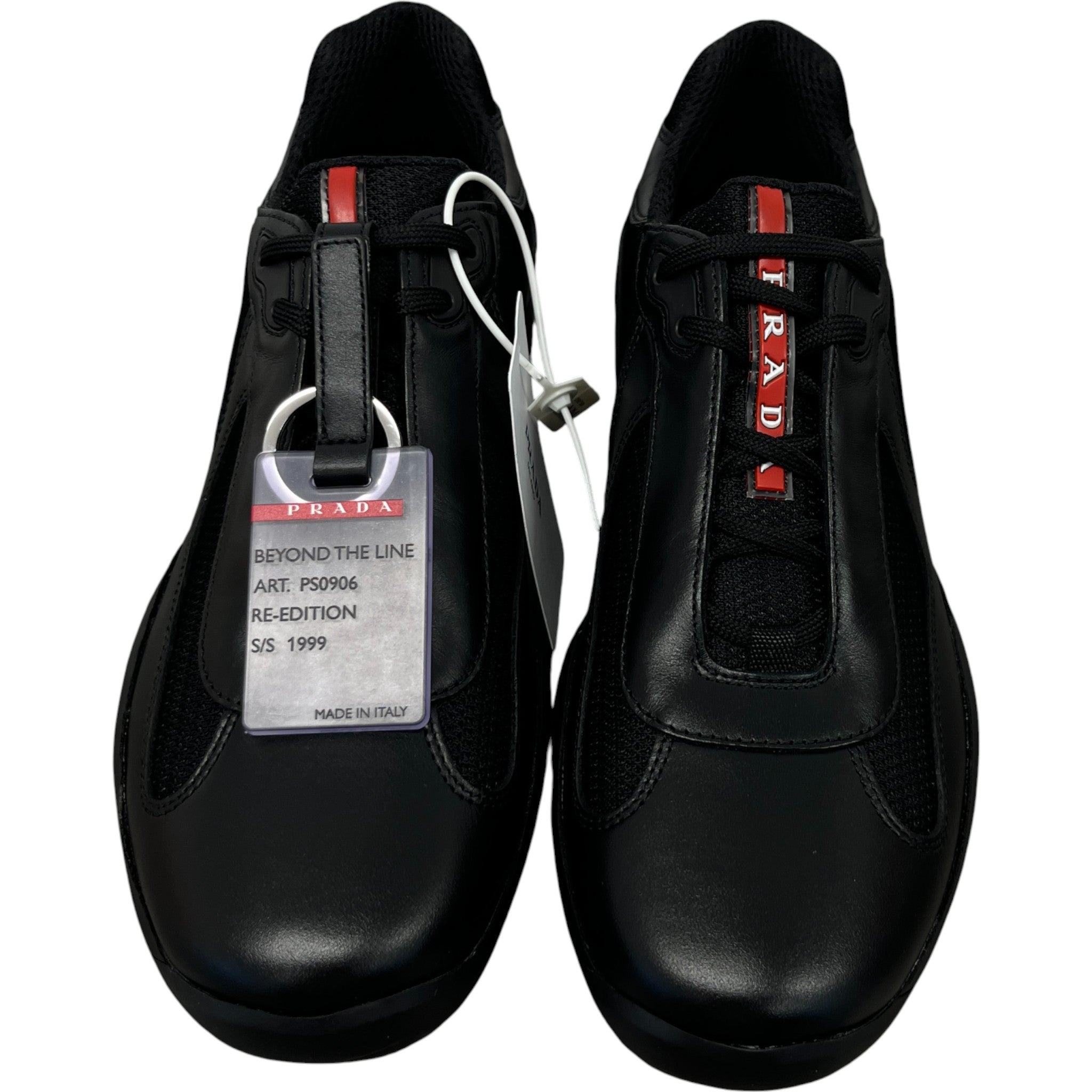 Men's Americas Cup Low Trainers Black Size EU 41.5 / UK 7.5