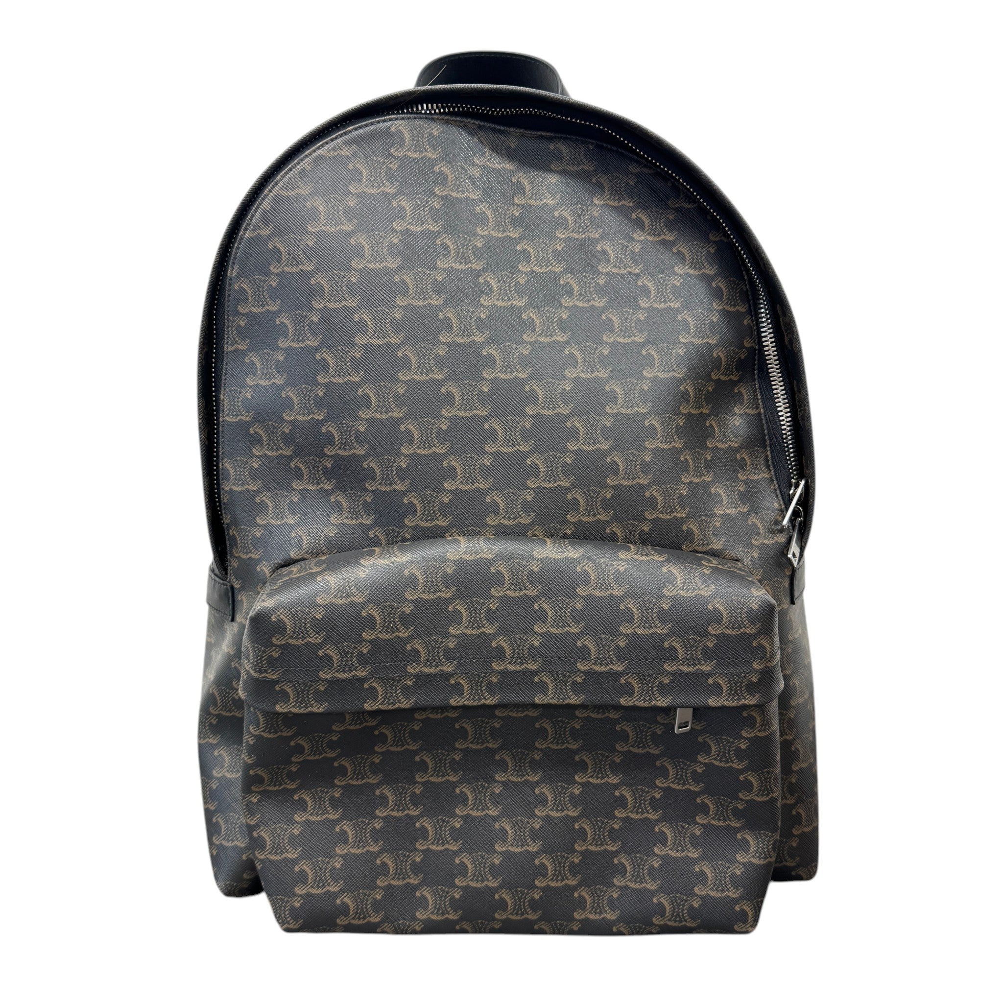 Men's Medium Triomphe Canvas Backpack Black