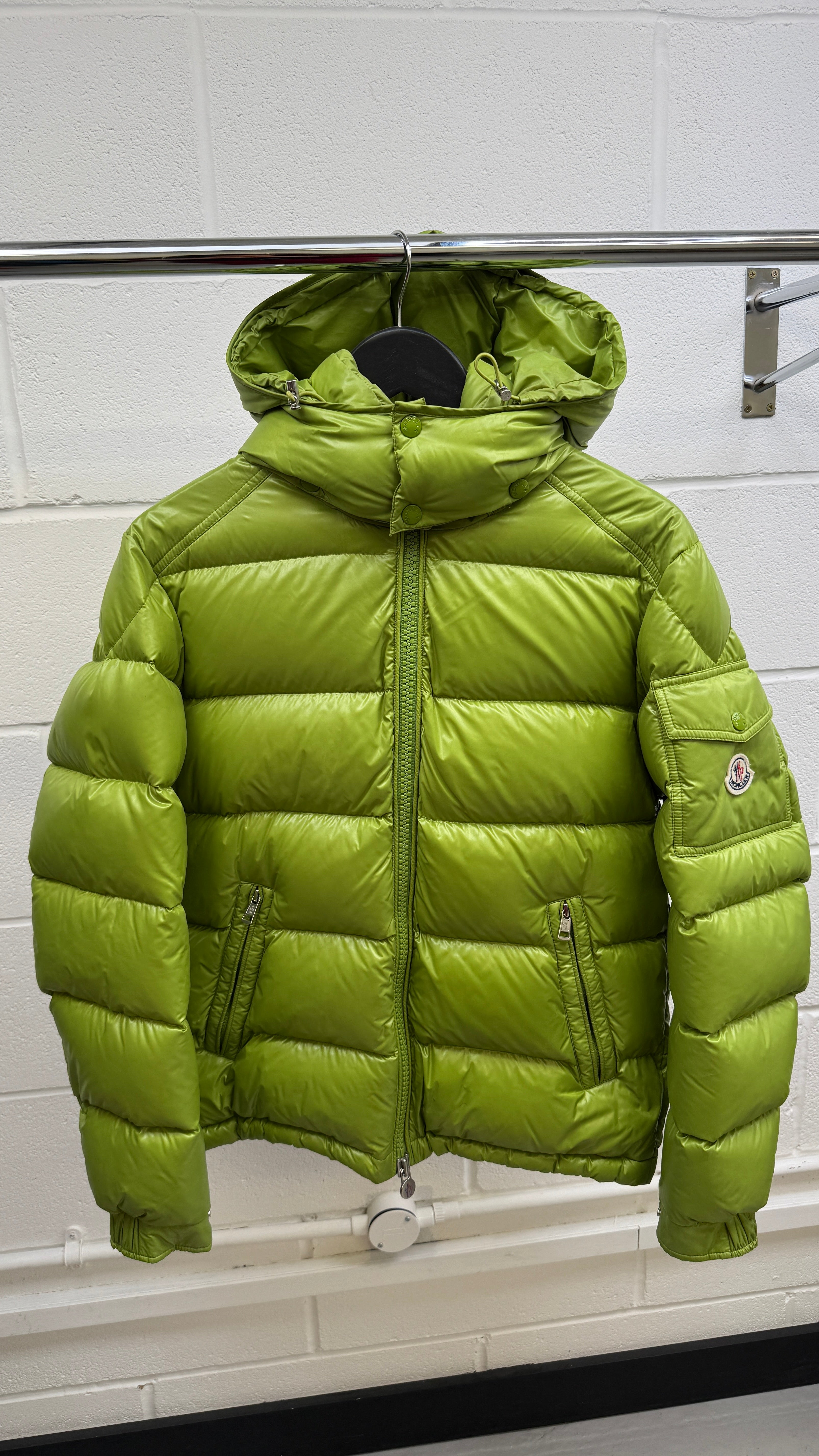 Men's Maya Down Jacket Green Size 1 / S