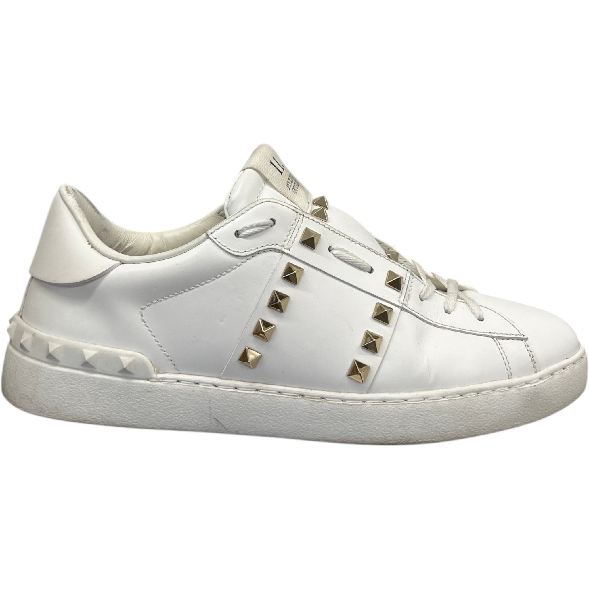 Men's Open Rockstud Low Trainers White Size EU 41 / UK 7