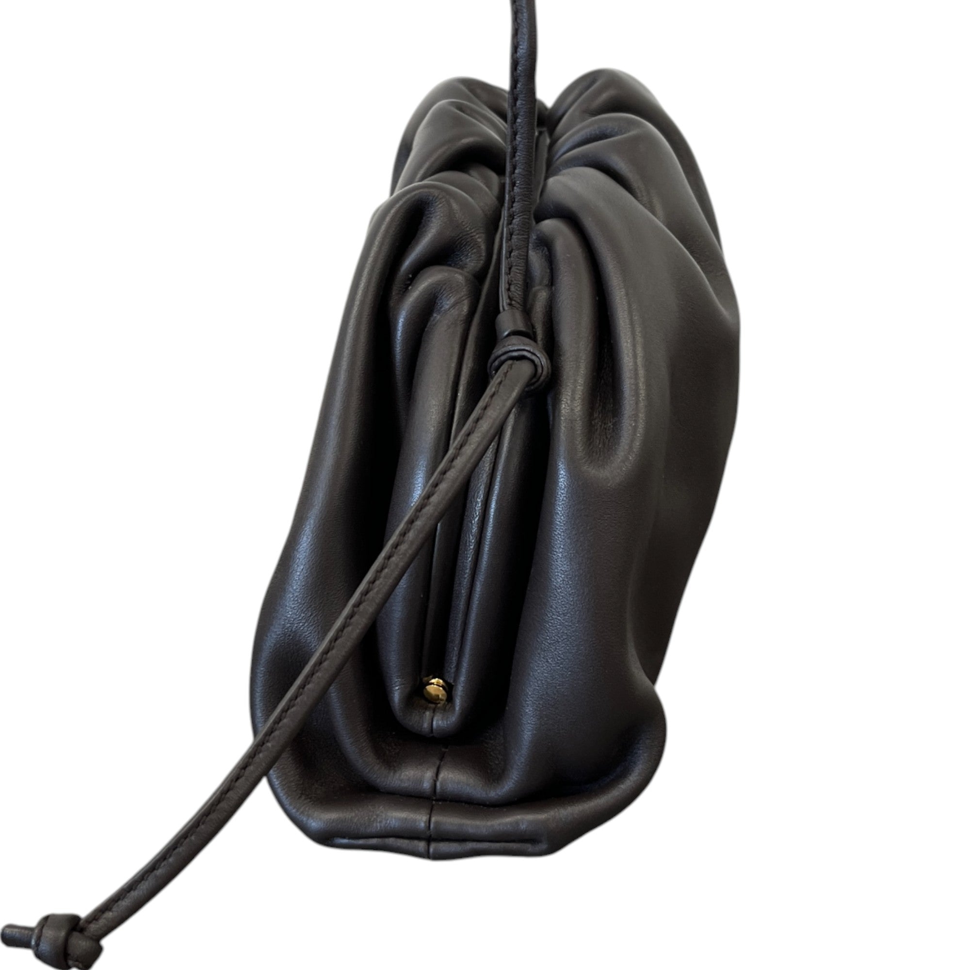 Women's Mini Pouch Clutch Brown