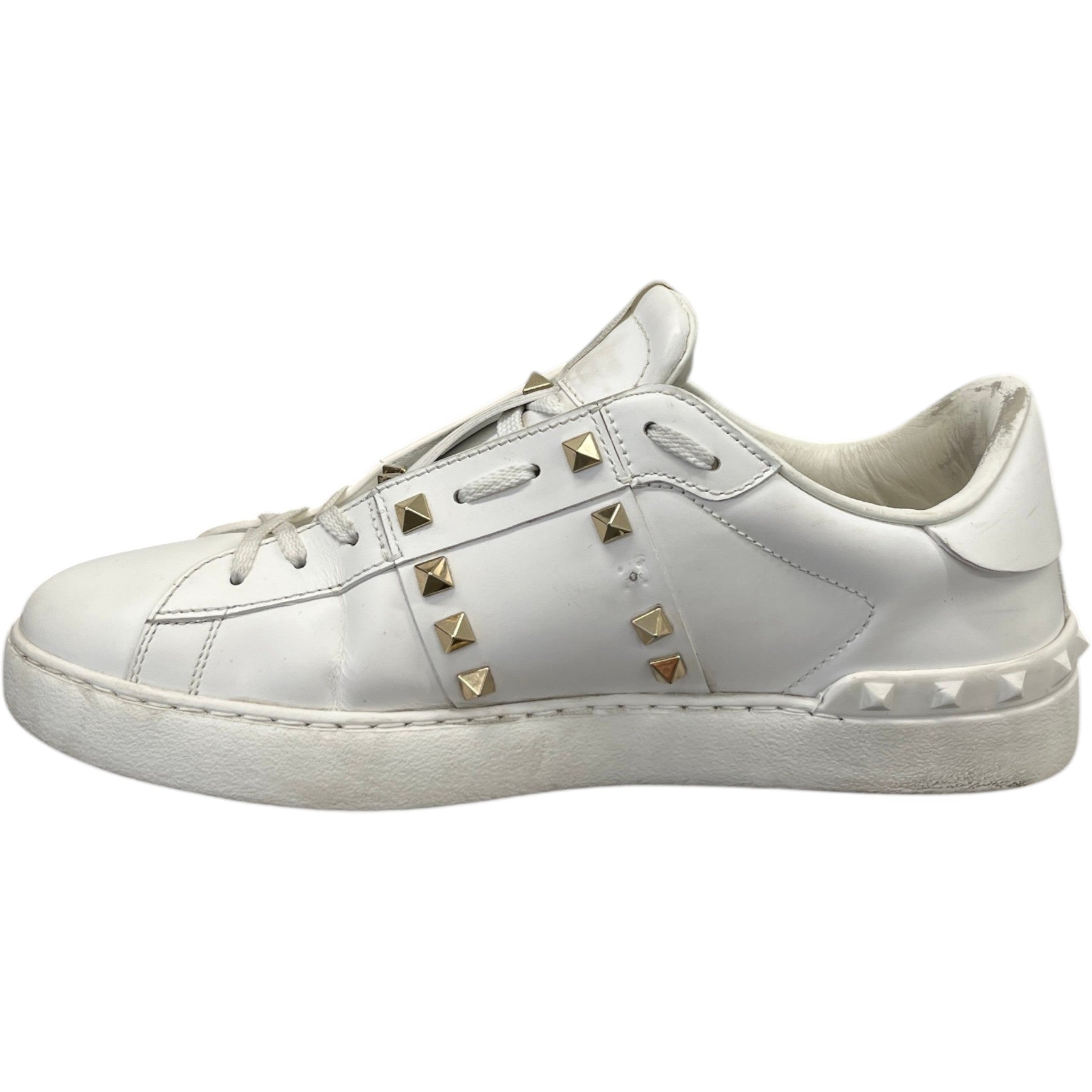 Men's Open Rockstud Low Trainers White Size EU 41 / UK 7