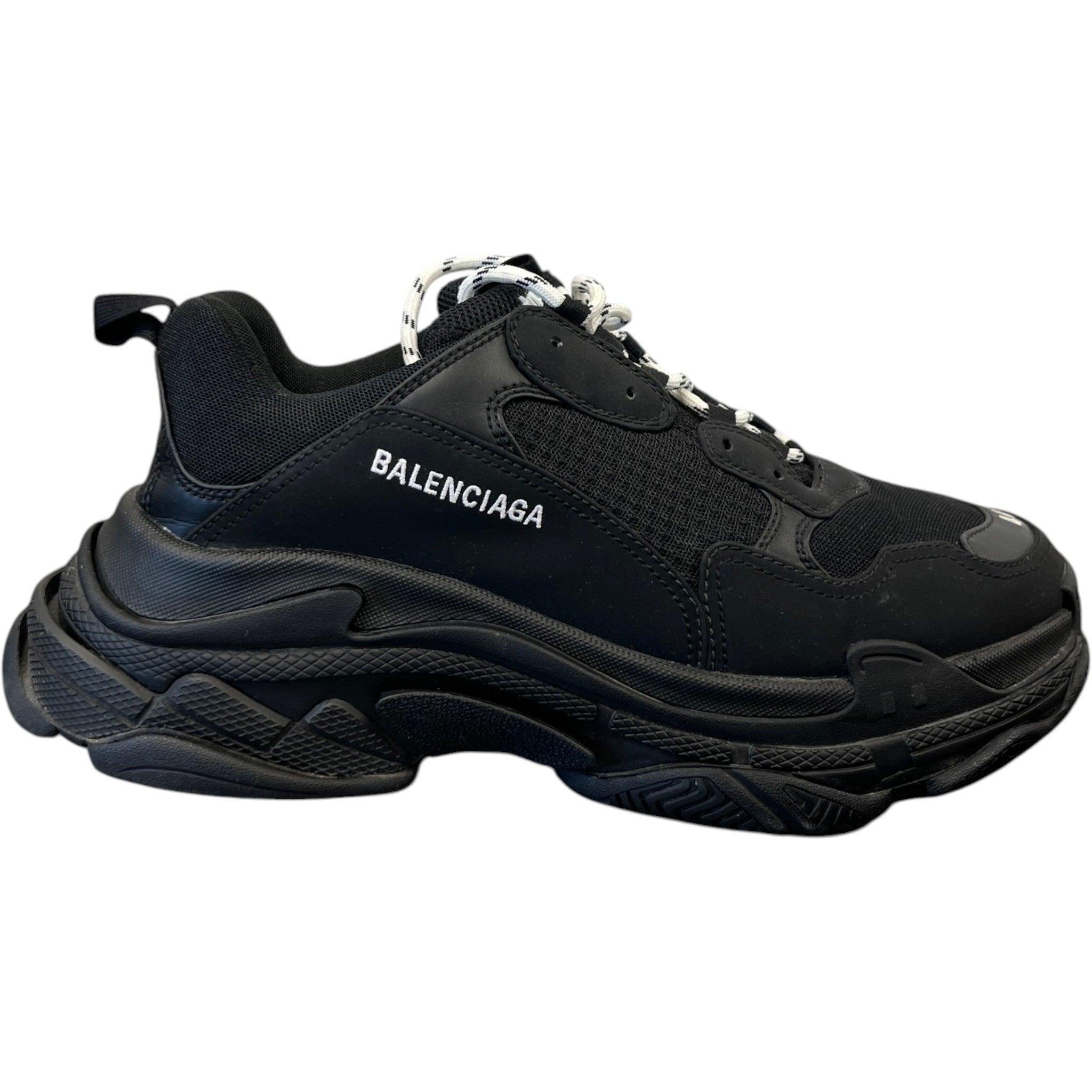 Men's Triple S Low Trainers Black Size EU 44 / UK 10