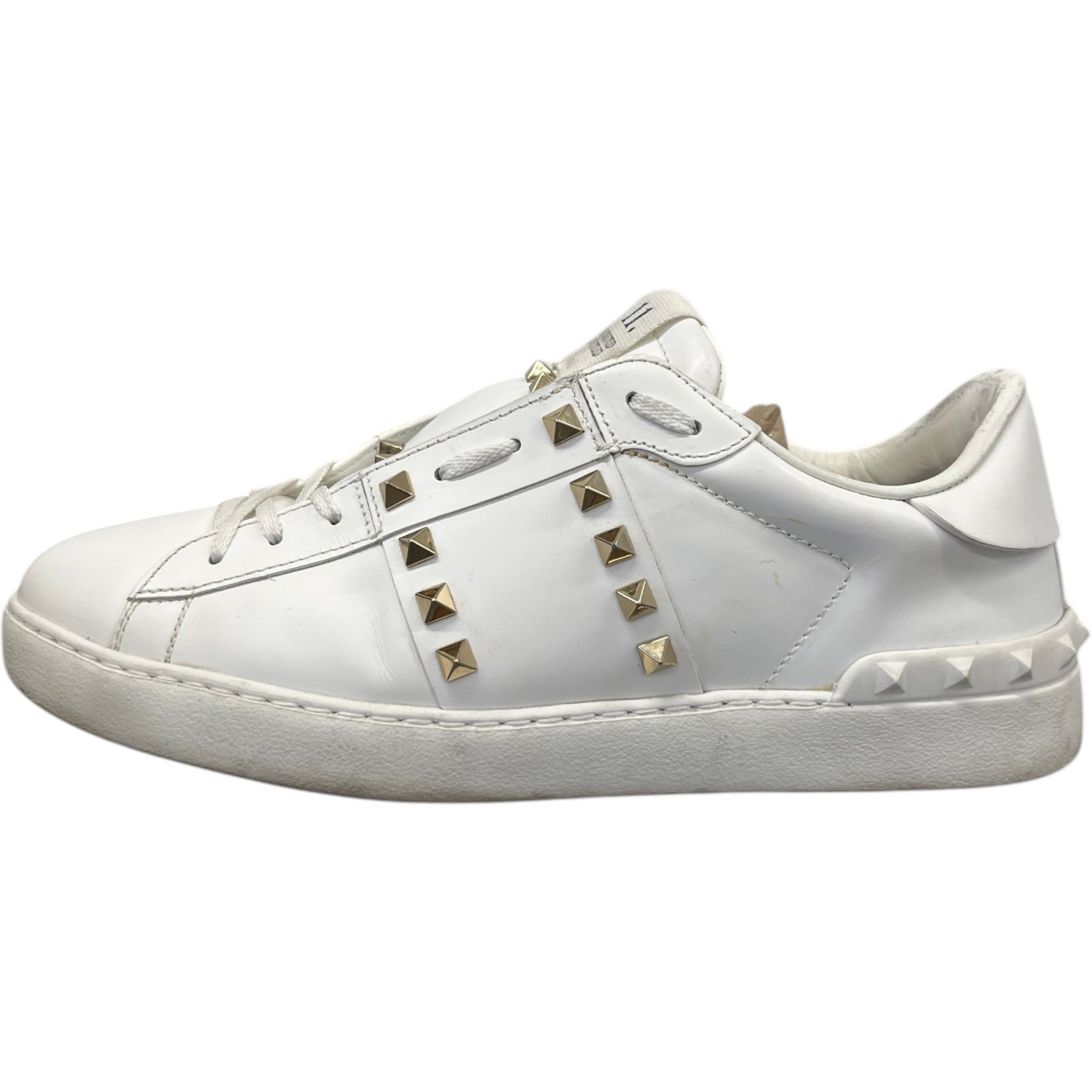 Men's Open Rockstud Low Trainers White Size EU 41 / UK 7
