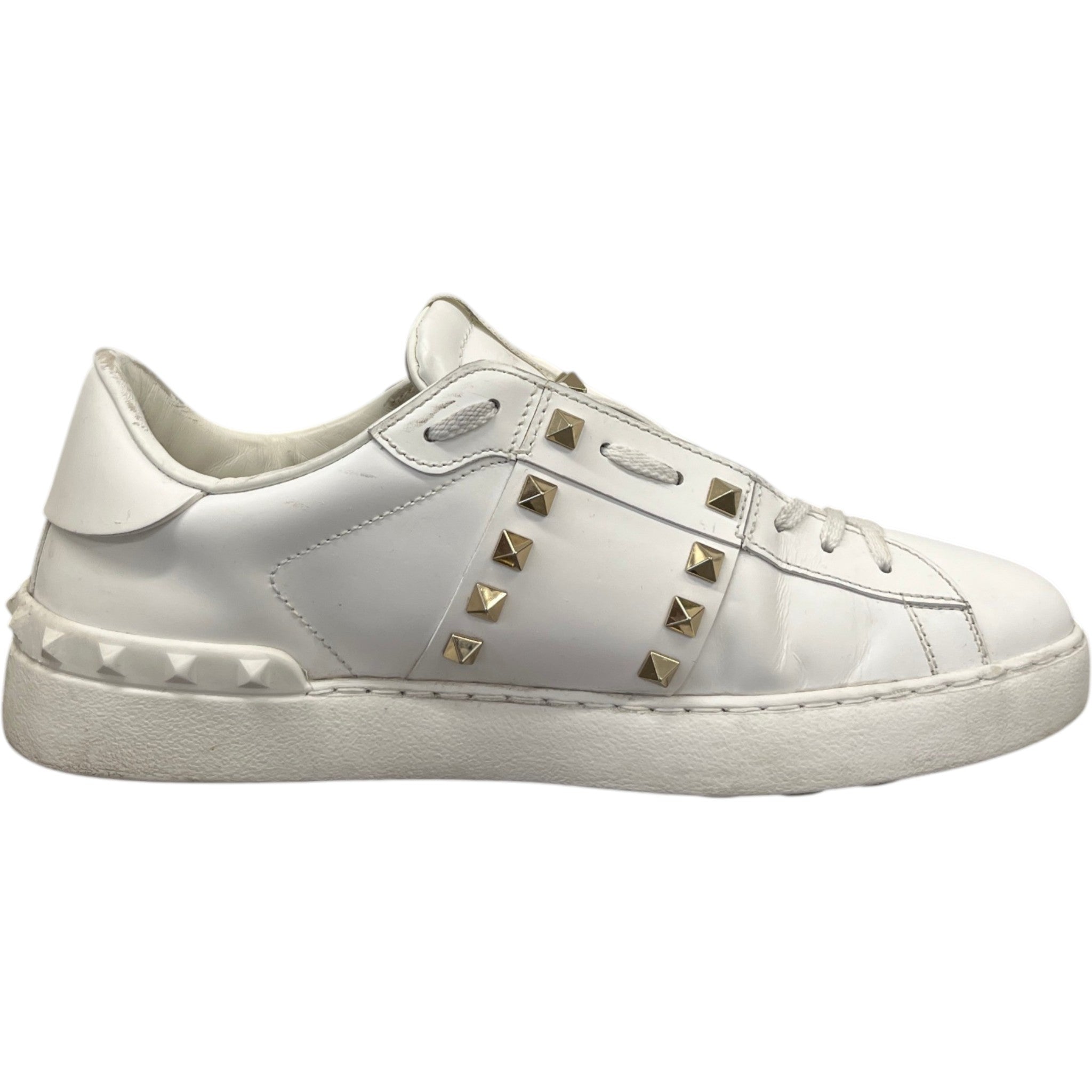 Men's Open Rockstud Low Trainers White Size EU 41 / UK 7