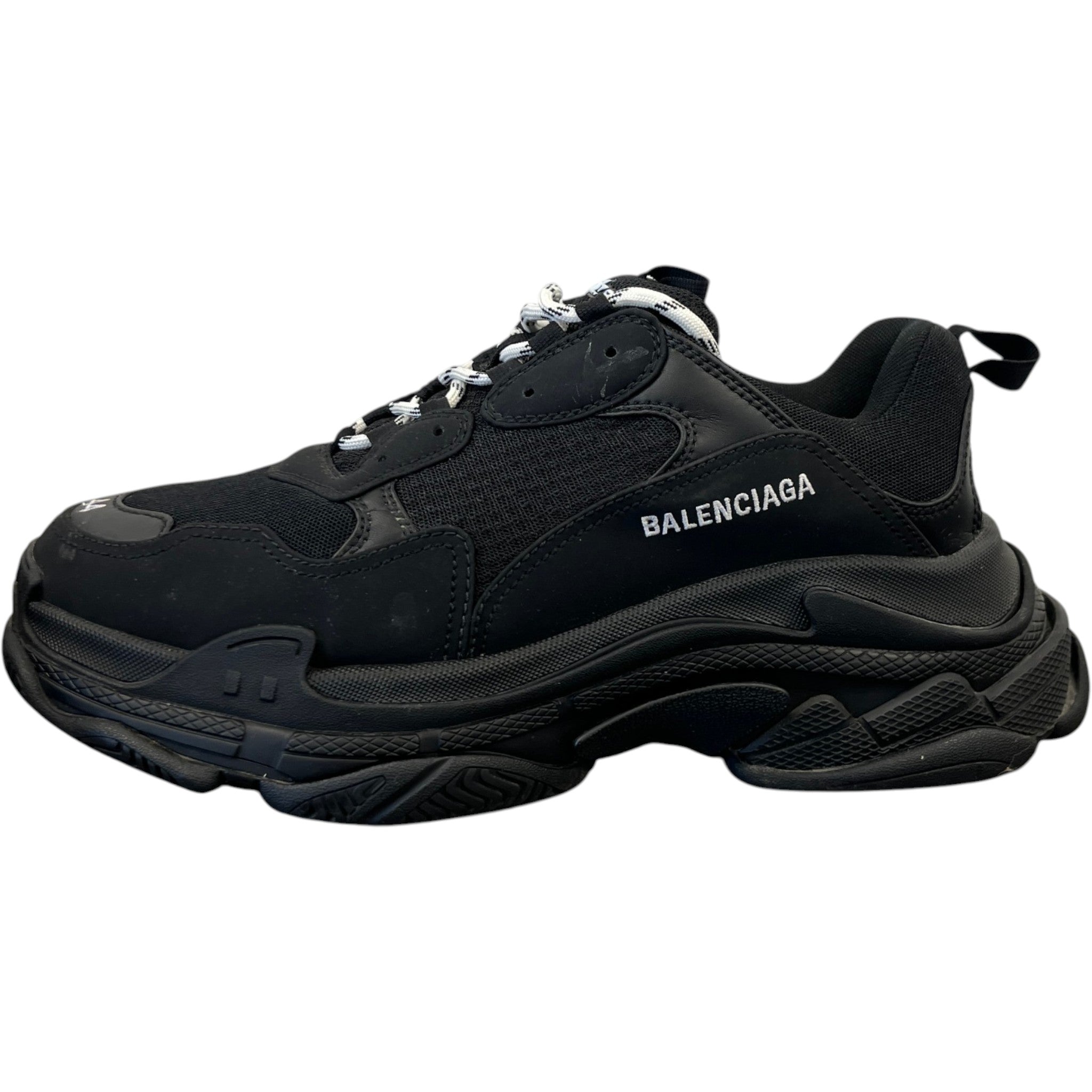 Men's Triple S Low Trainers Black Size EU 44 / UK 10