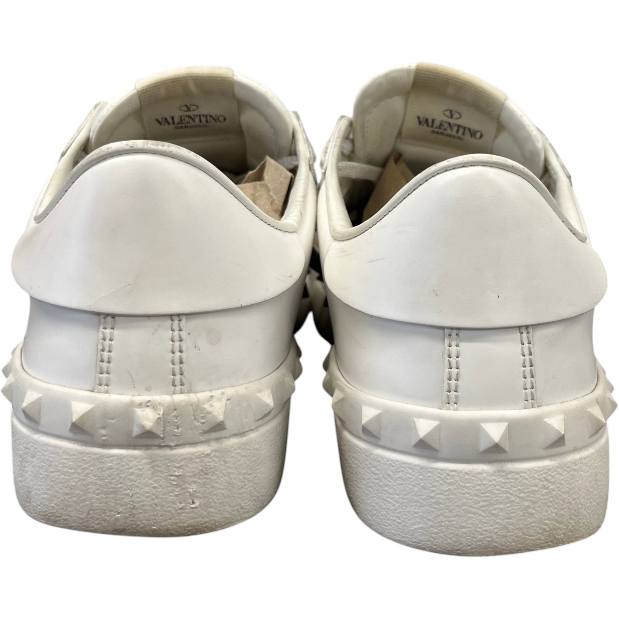 Men's Open Rockstud Low Trainers White Size EU 41 / UK 7