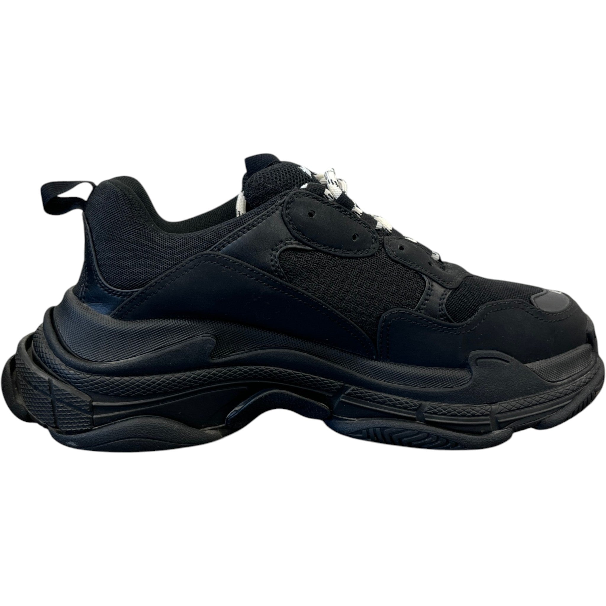Men's Triple S Low Trainers Black Size EU 44 / UK 10