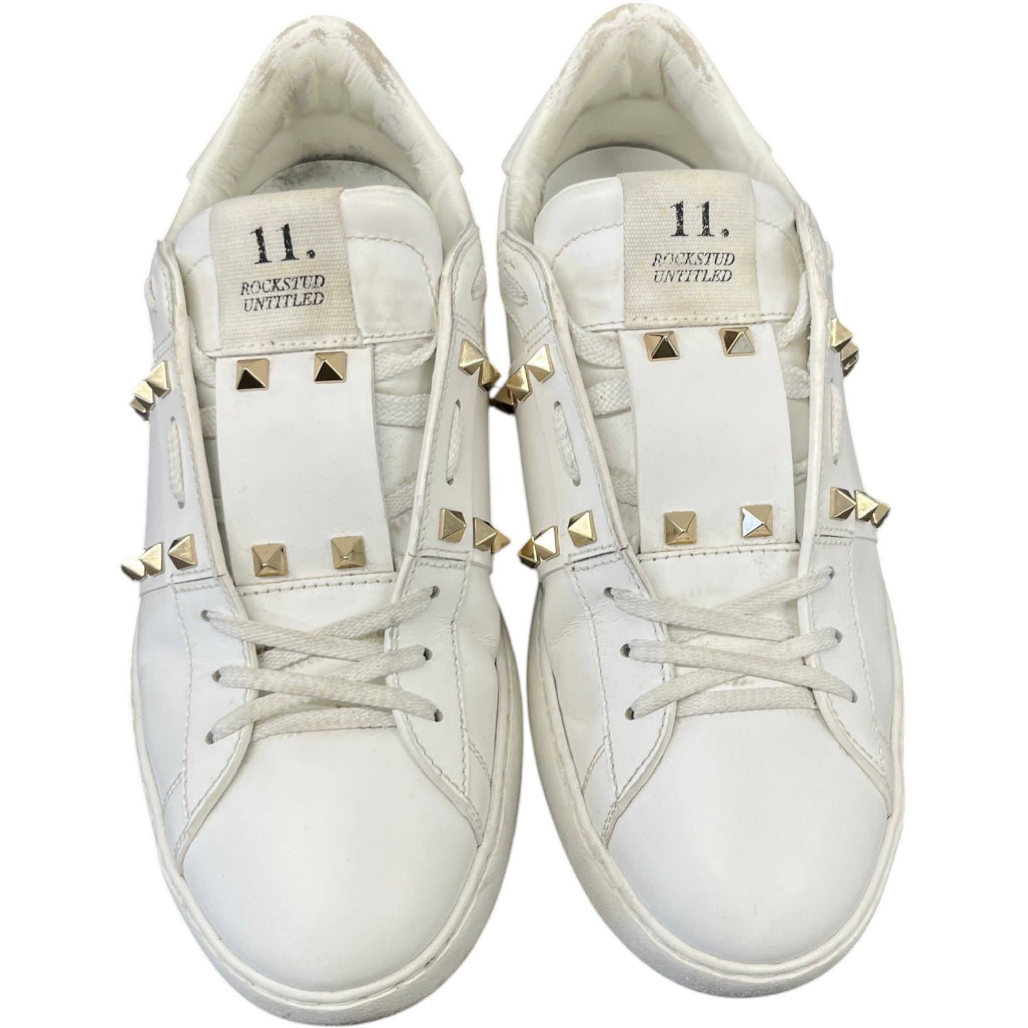 Men's Open Rockstud Low Trainers White Size EU 41 / UK 7