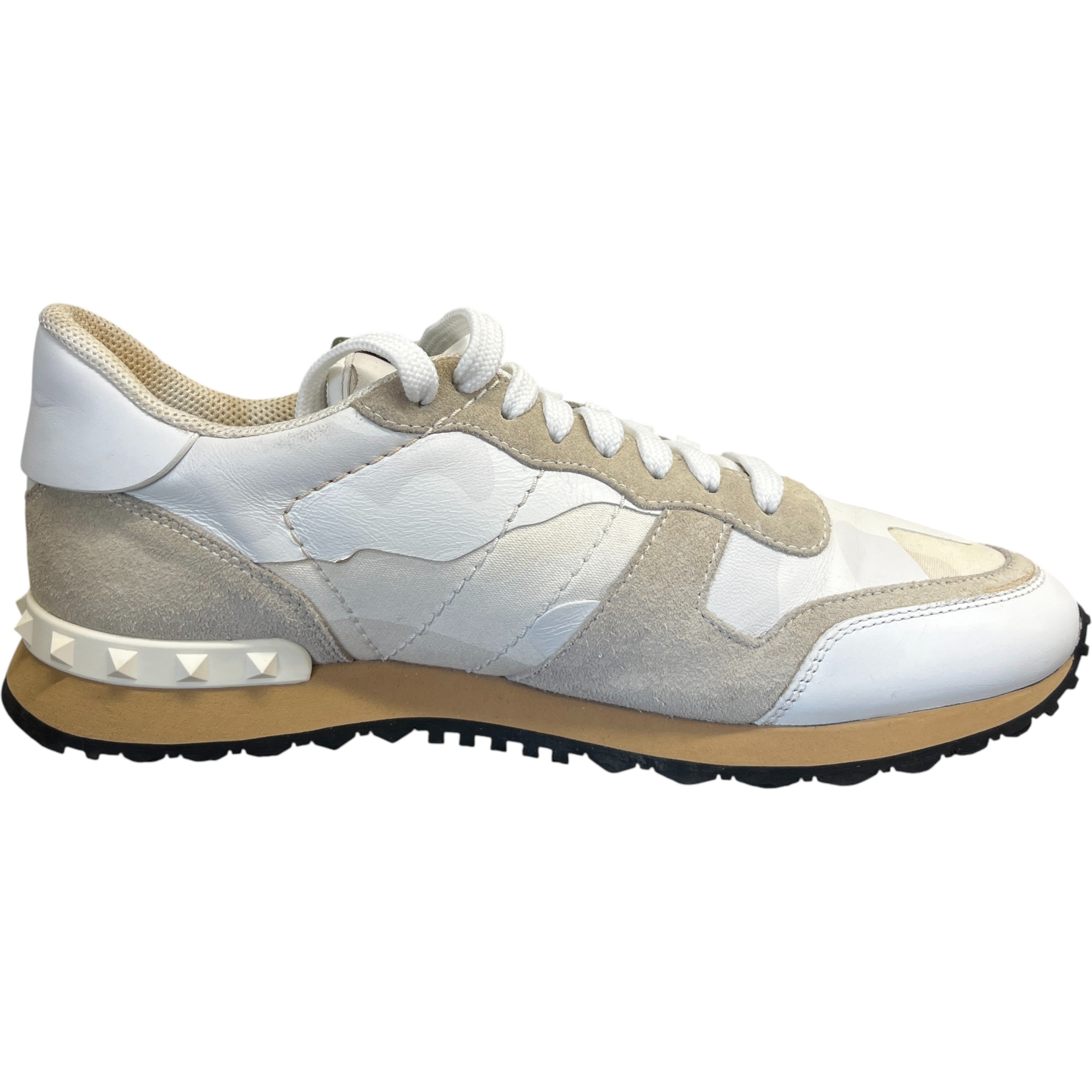 Men's Rockrunner Low Trainers White Size EU 42 / UK 8