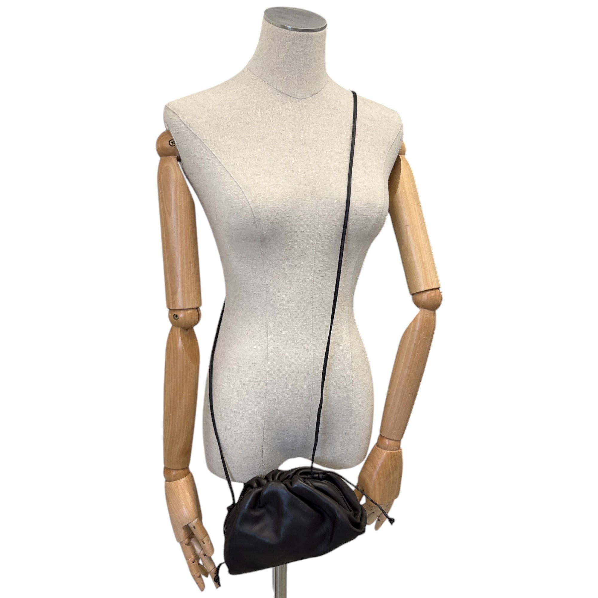 Women's Mini Pouch Clutch Brown