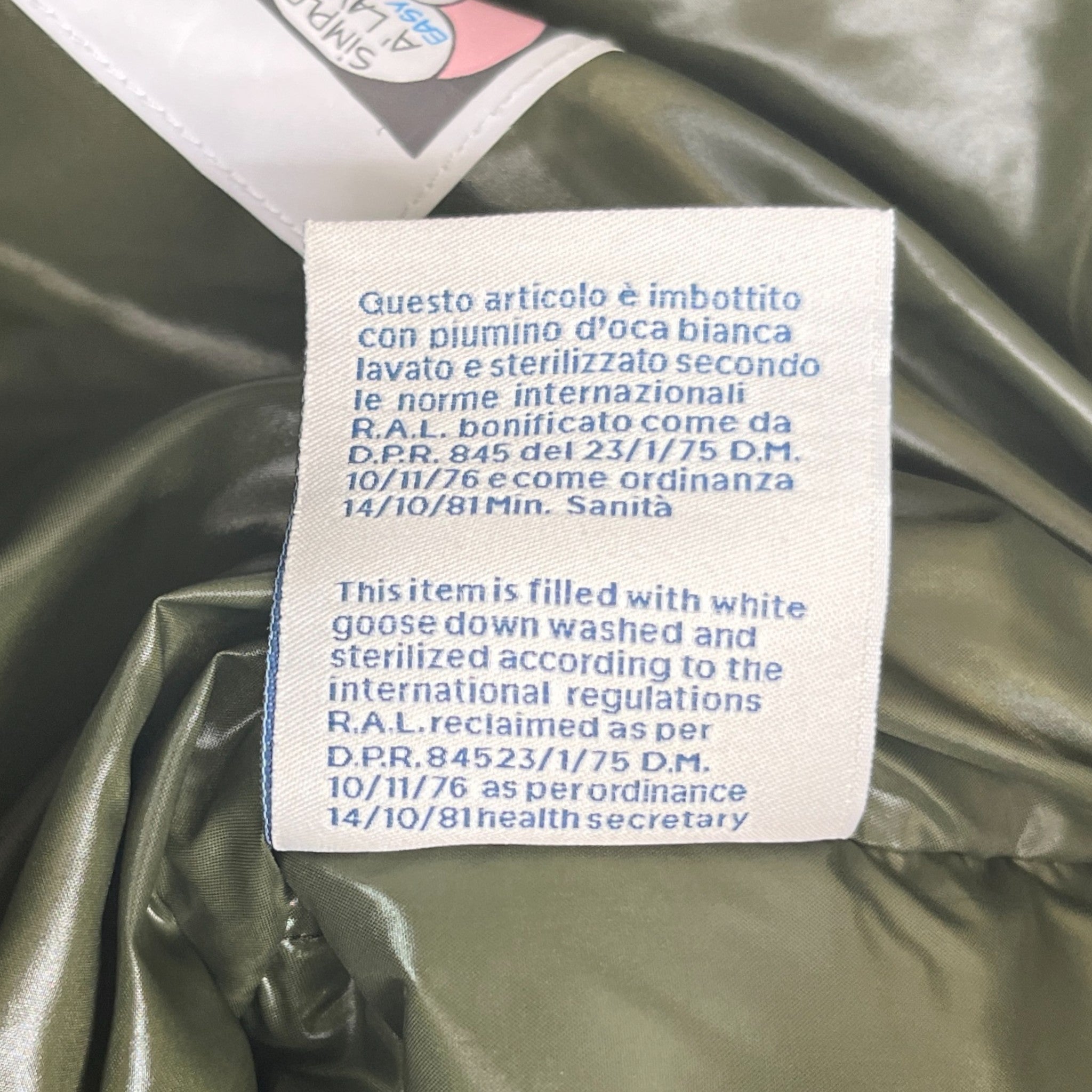 Men's Ecrins Down Jacket Green Size 6 / XXXL