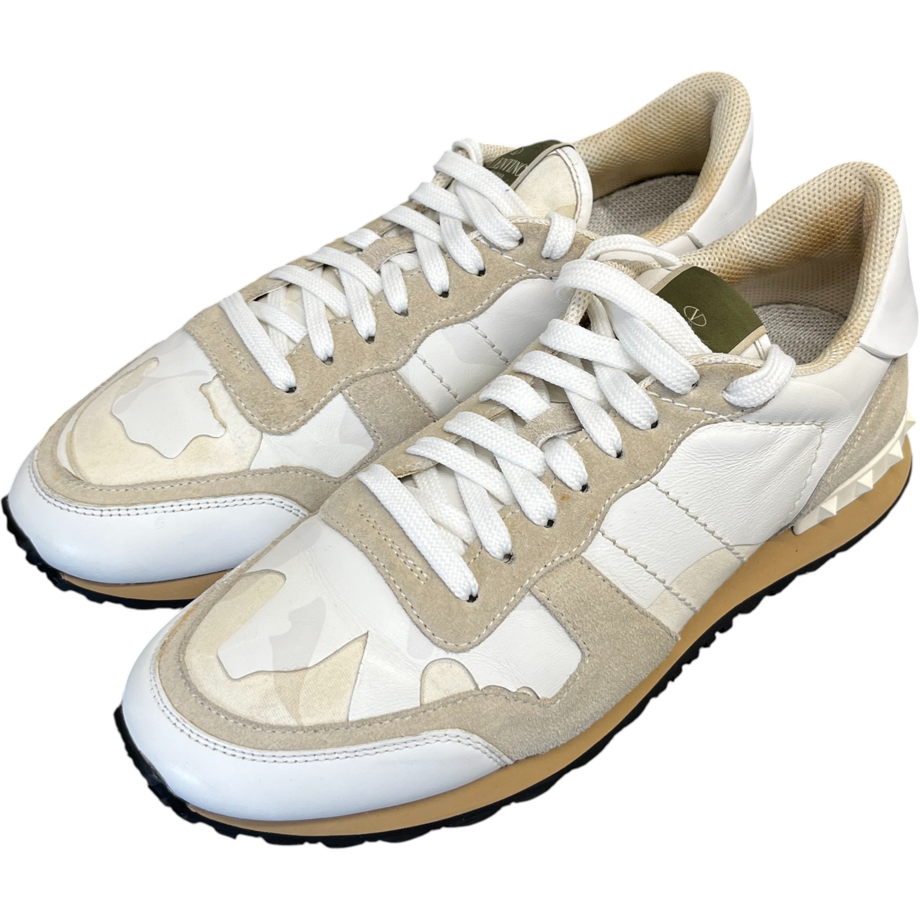 Men's Rockrunner Low Trainers White Size EU 42 / UK 8