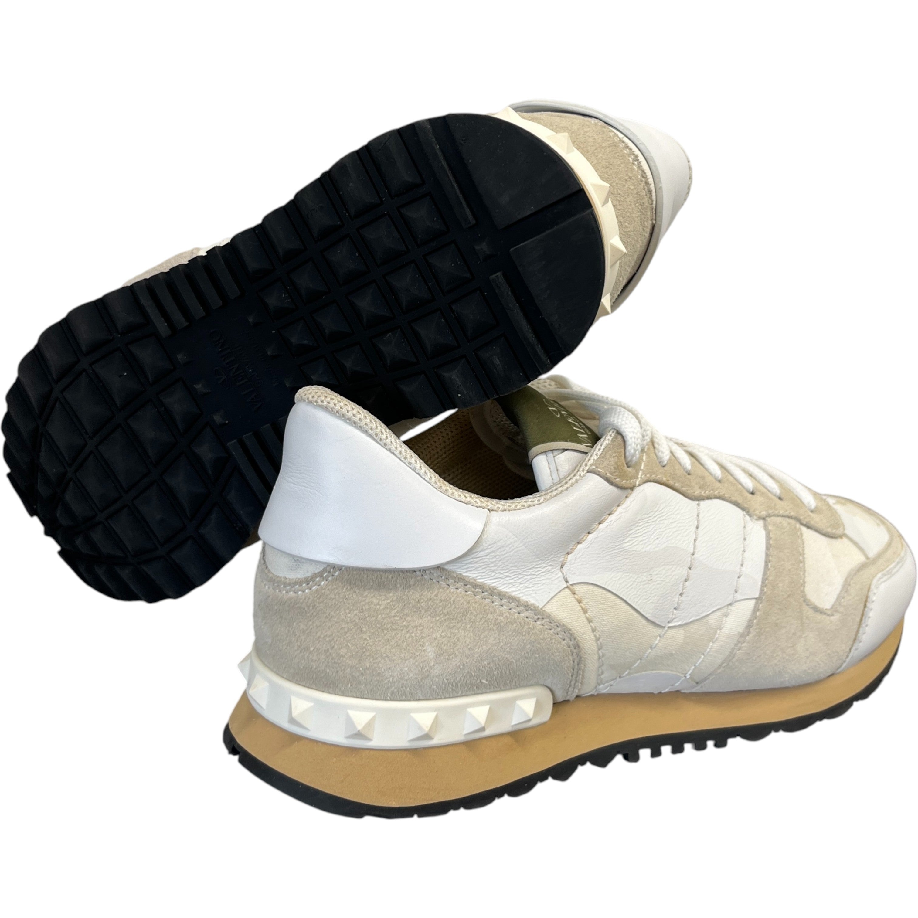 Men's Rockrunner Low Trainers White Size EU 42 / UK 8