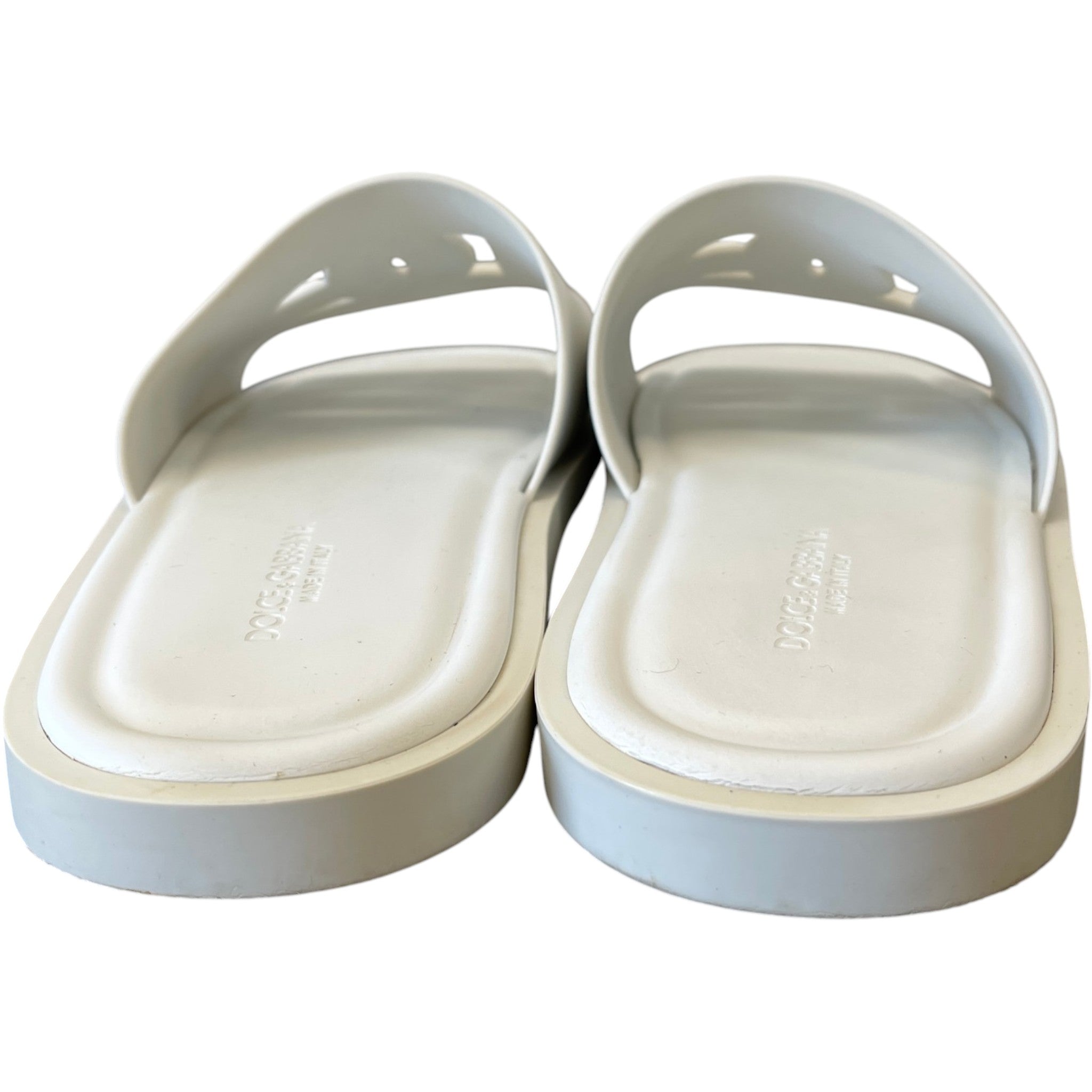 Men's Dg Pool Slides White Size EU 43 / UK 9