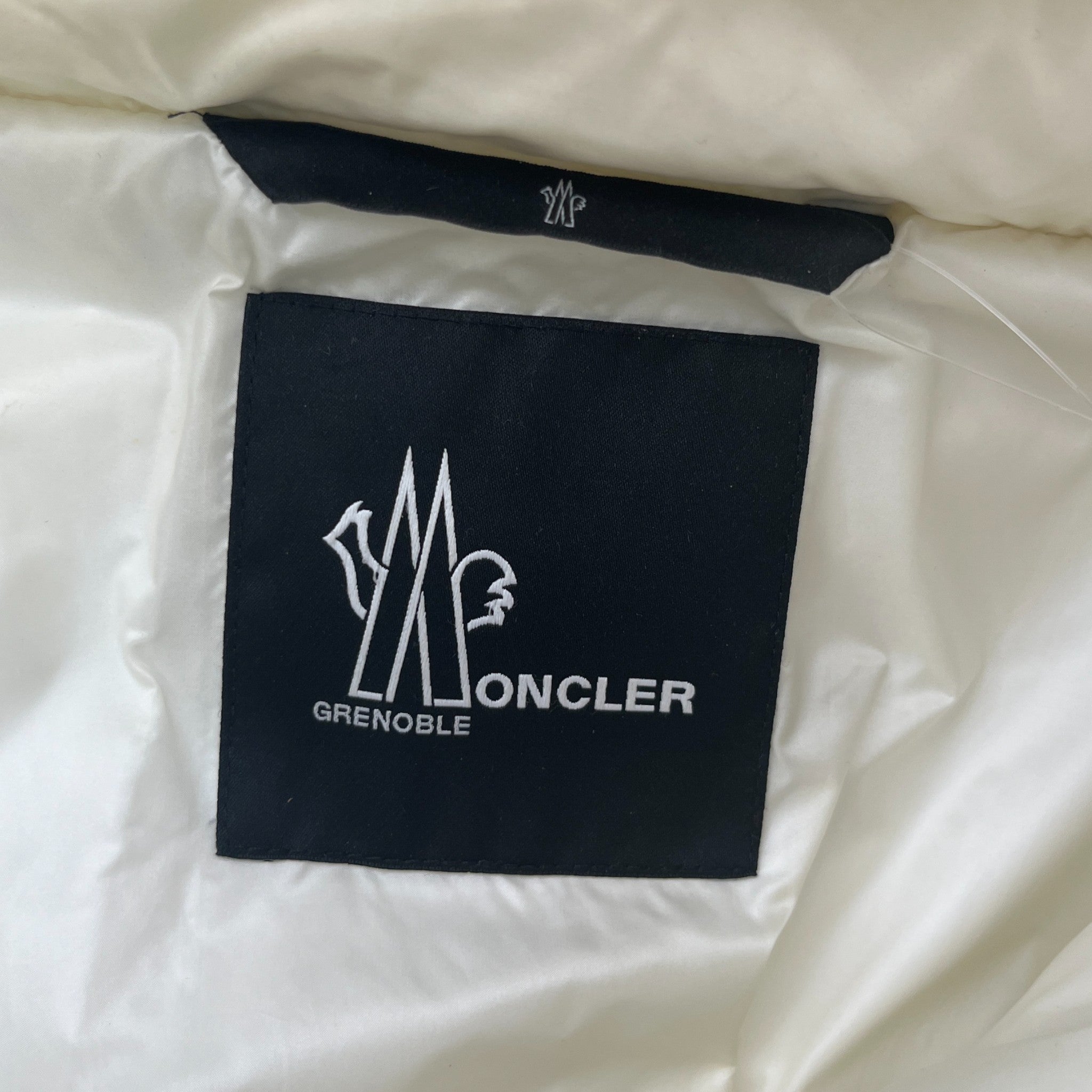 Women's Olligan Holographic Hooded Belted Down Jacket Silver Size 1 / UK 10