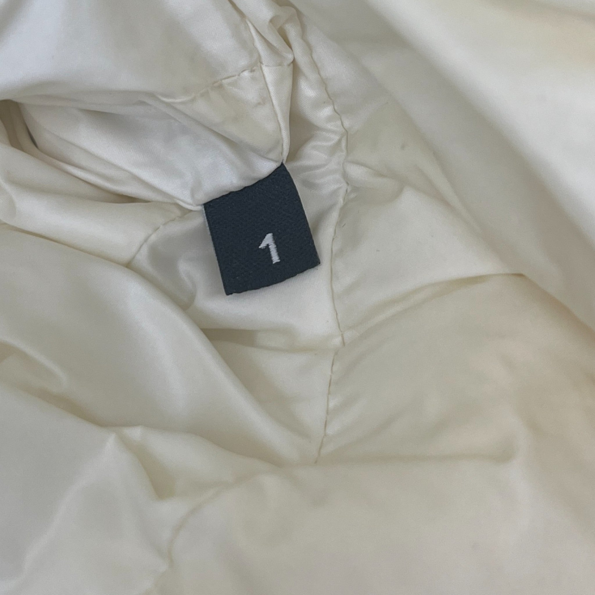 Women's Olligan Holographic Hooded Belted Down Jacket Silver Size 1 / UK 10