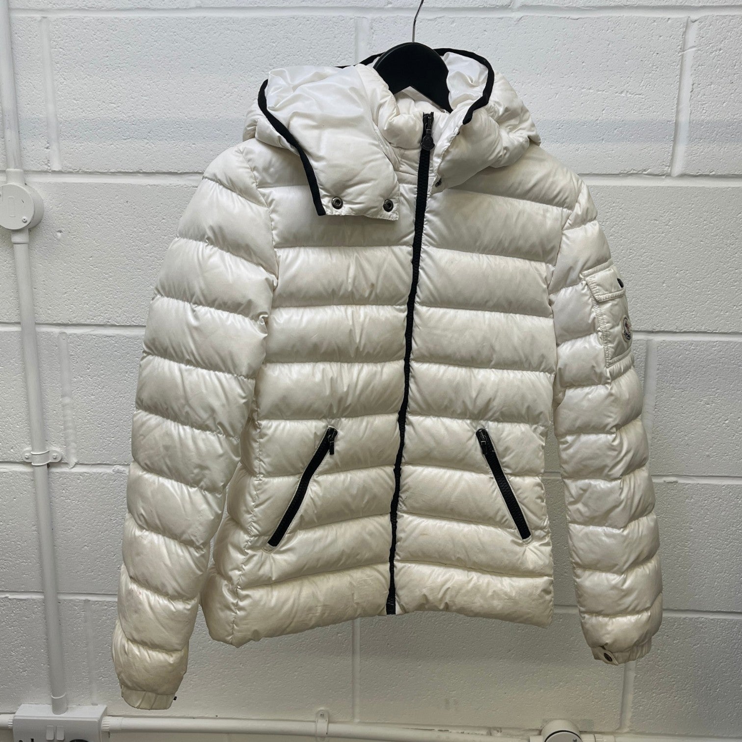 Women's Bady Down Jacket White Size Junior Age 12