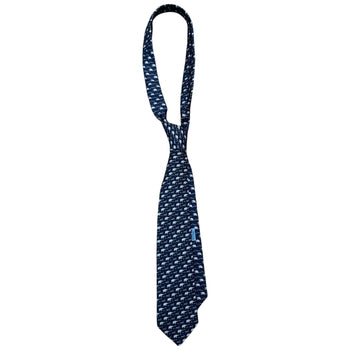 Men's Elephant Tie Navy