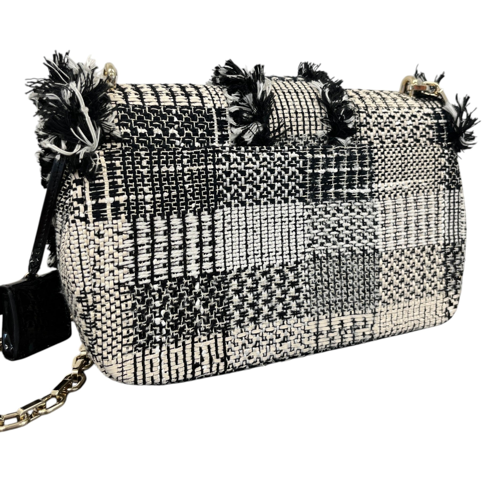 Women's Miss Dior Braided Handbag Black
