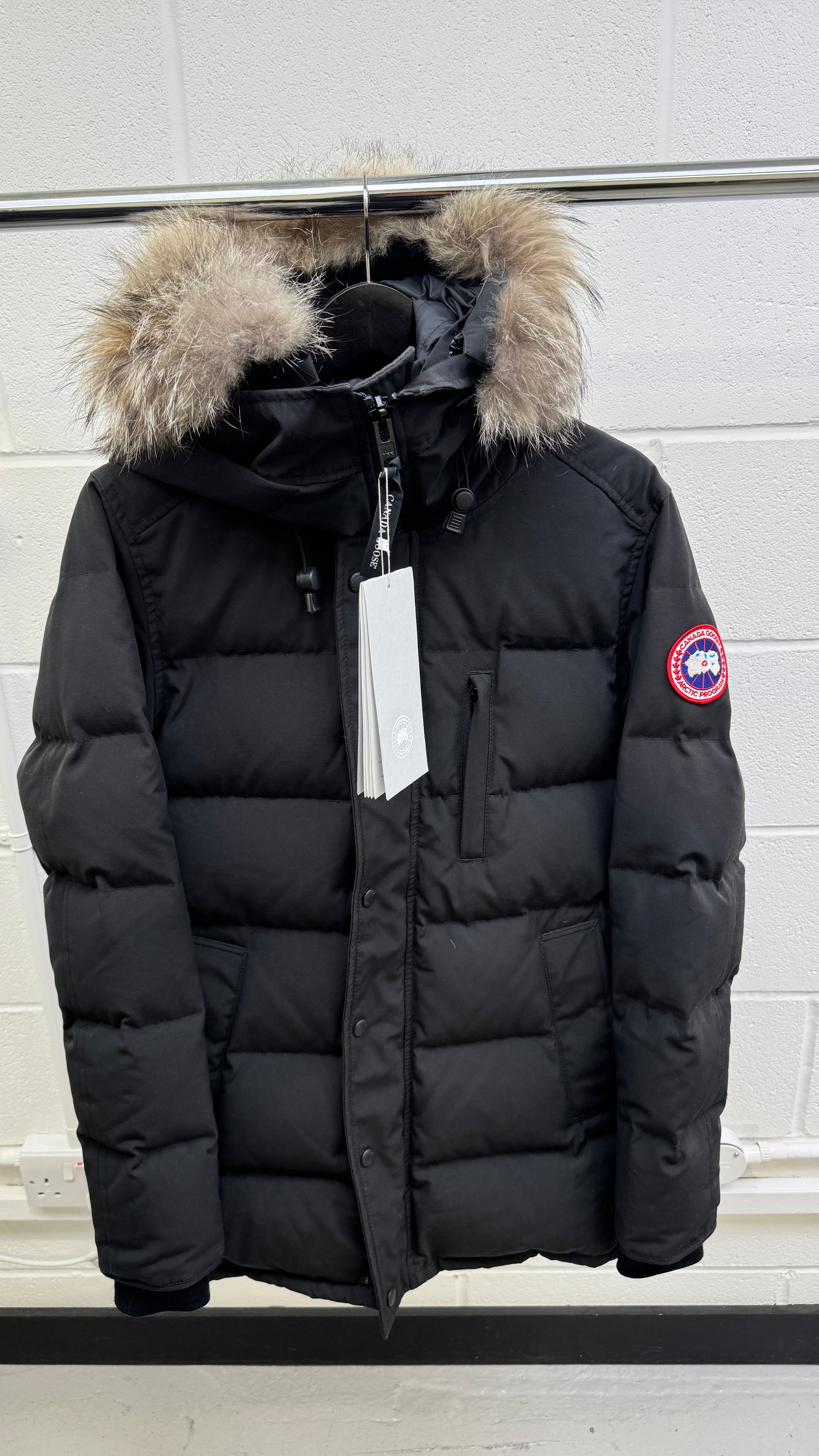 Men's Carson Down Jacket Black Size S