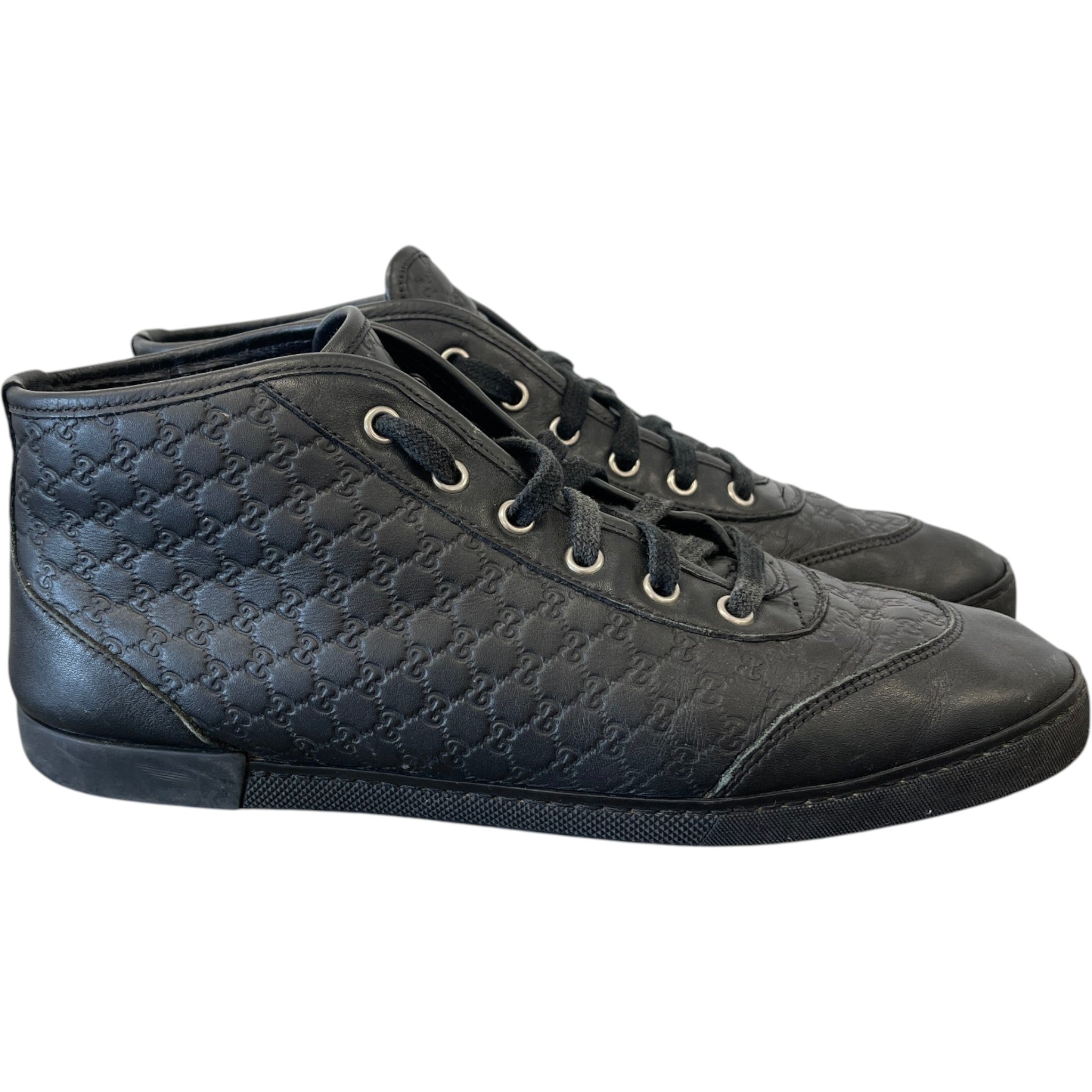 Men's Gg Supreme High Trainers Black Size EU 40 / UK 6