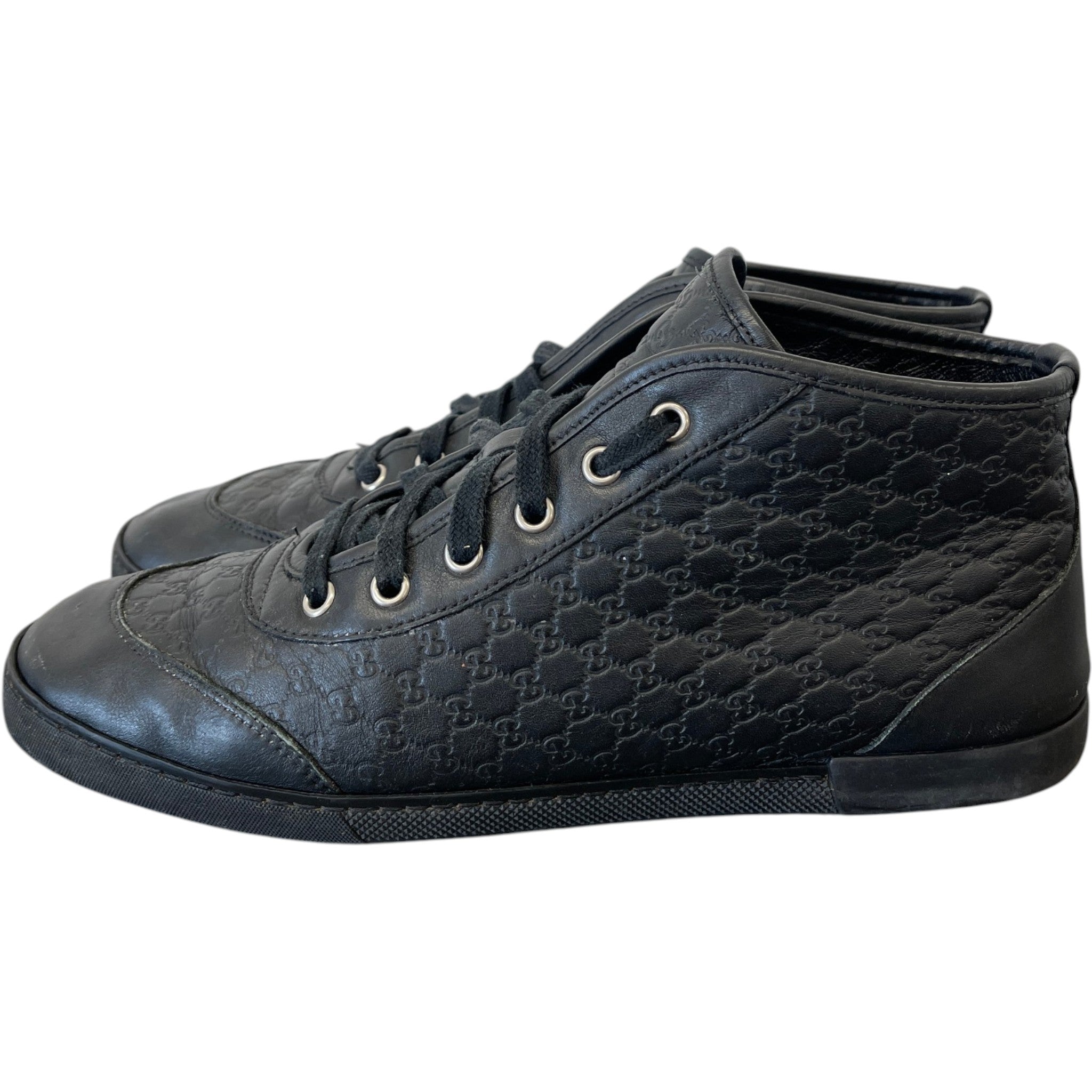 Men's Gg Supreme High Trainers Black Size EU 40 / UK 6