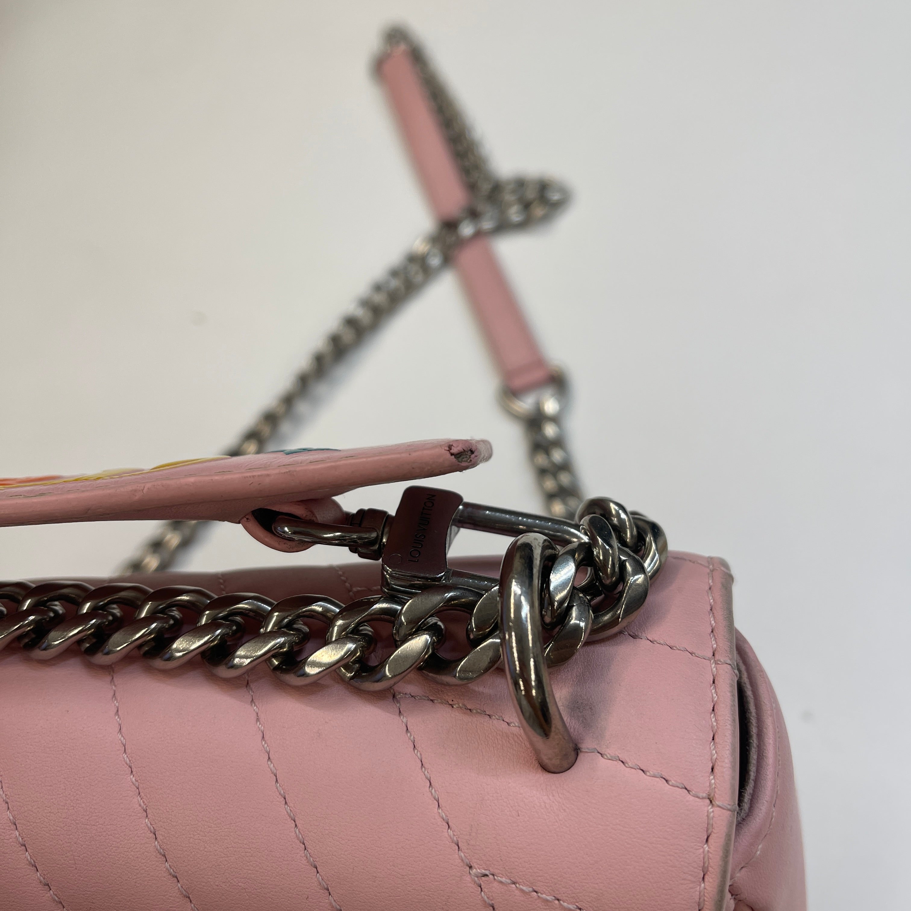Women's New Wave Chain Pm Bag Pink