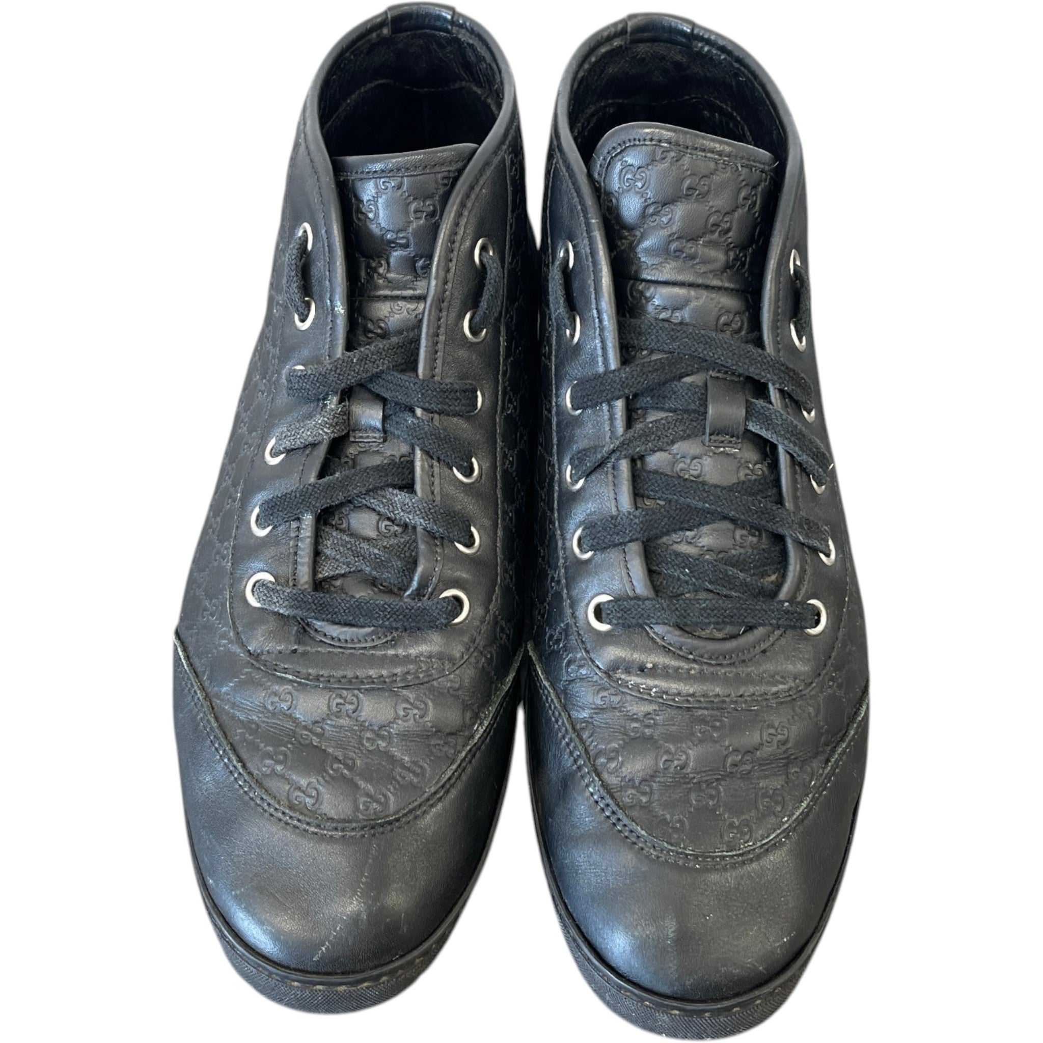 Men's Gg Supreme High Trainers Black Size EU 40 / UK 6